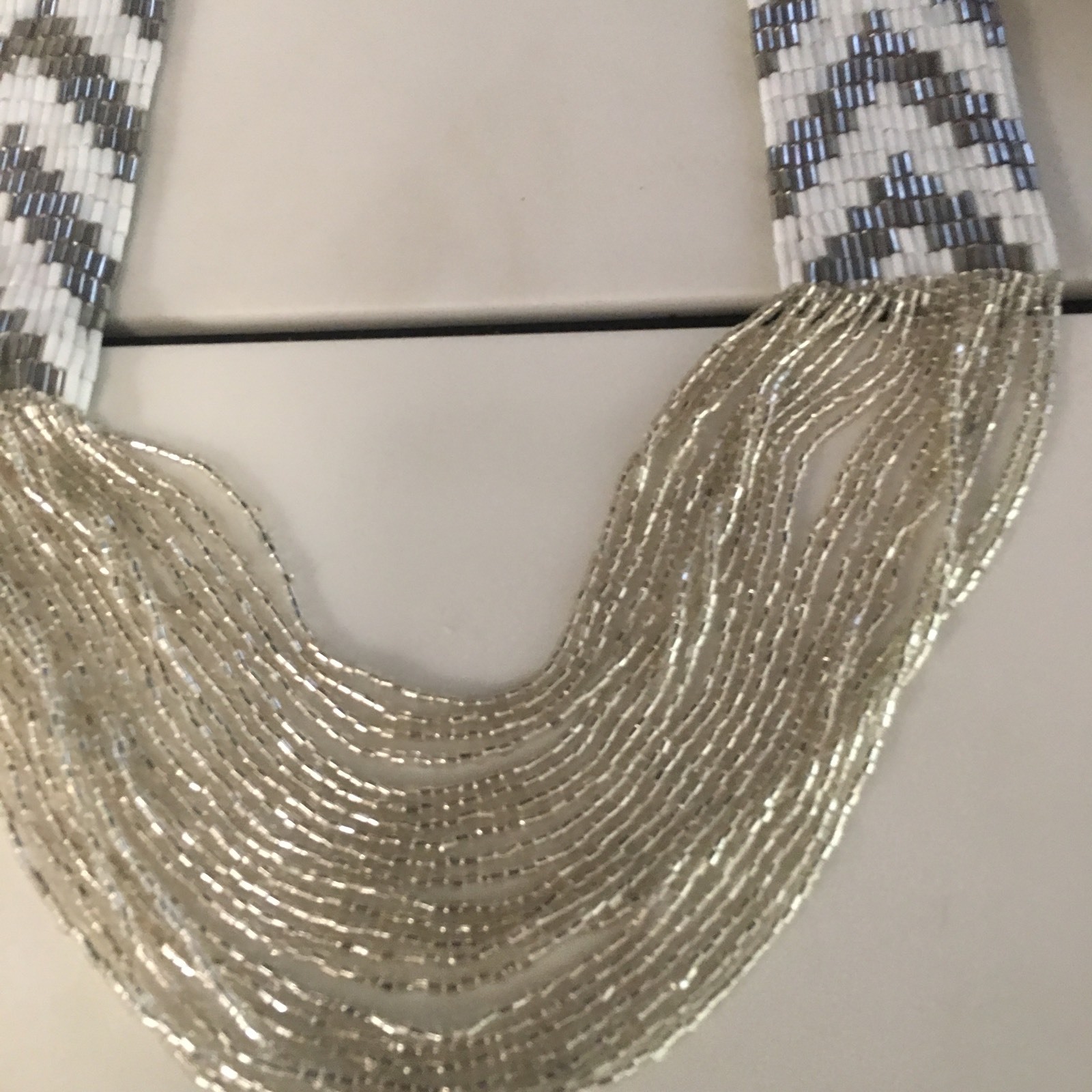 Women’s Necklace Beaded New In Box – Made In Nepal Bead