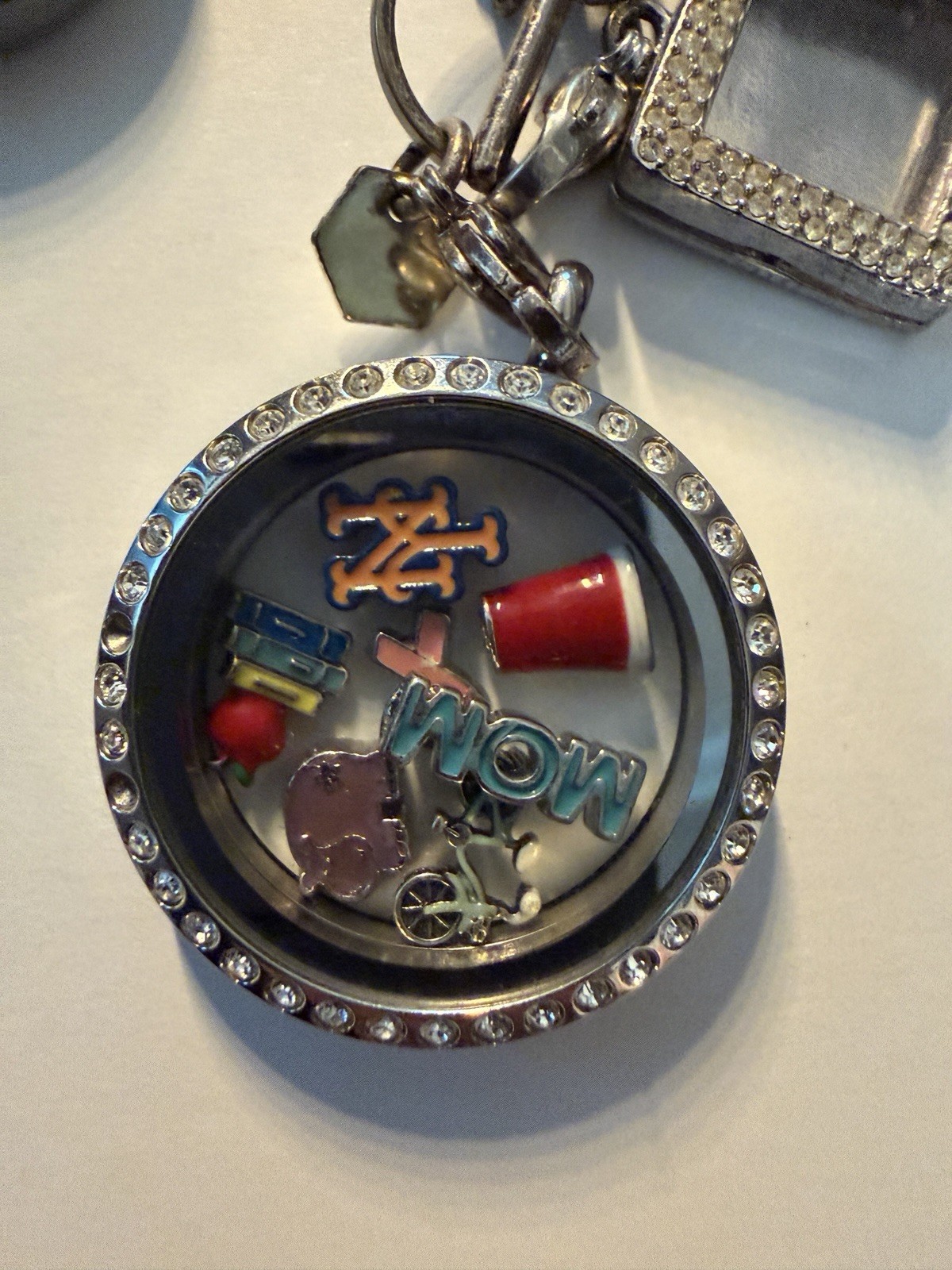 Origami owl LOT Of Necklaces, Charms, Bracelet , Holders Silver