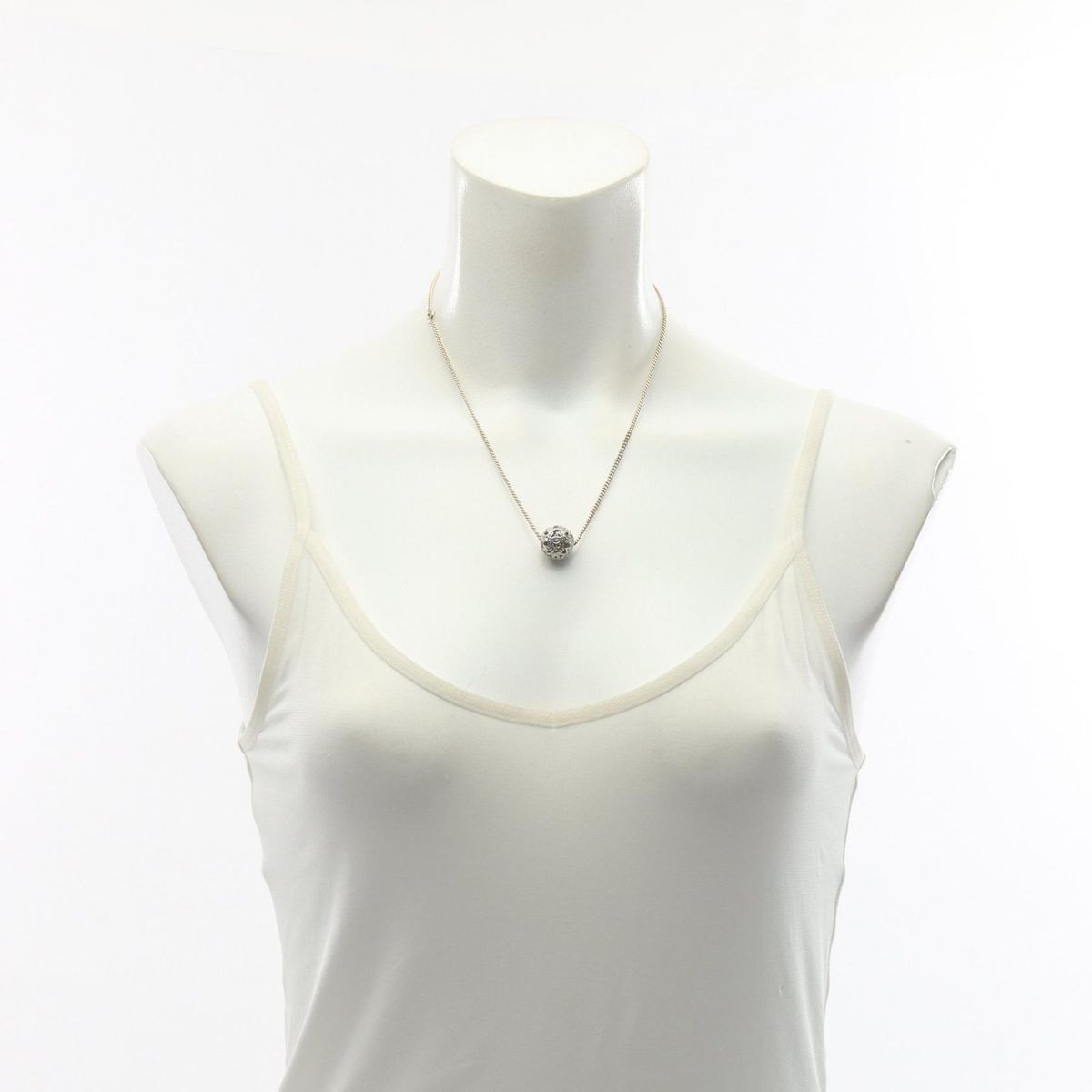 CHANEL Coco Mark Star Necklace Pendant Color Unplanned One Size Used