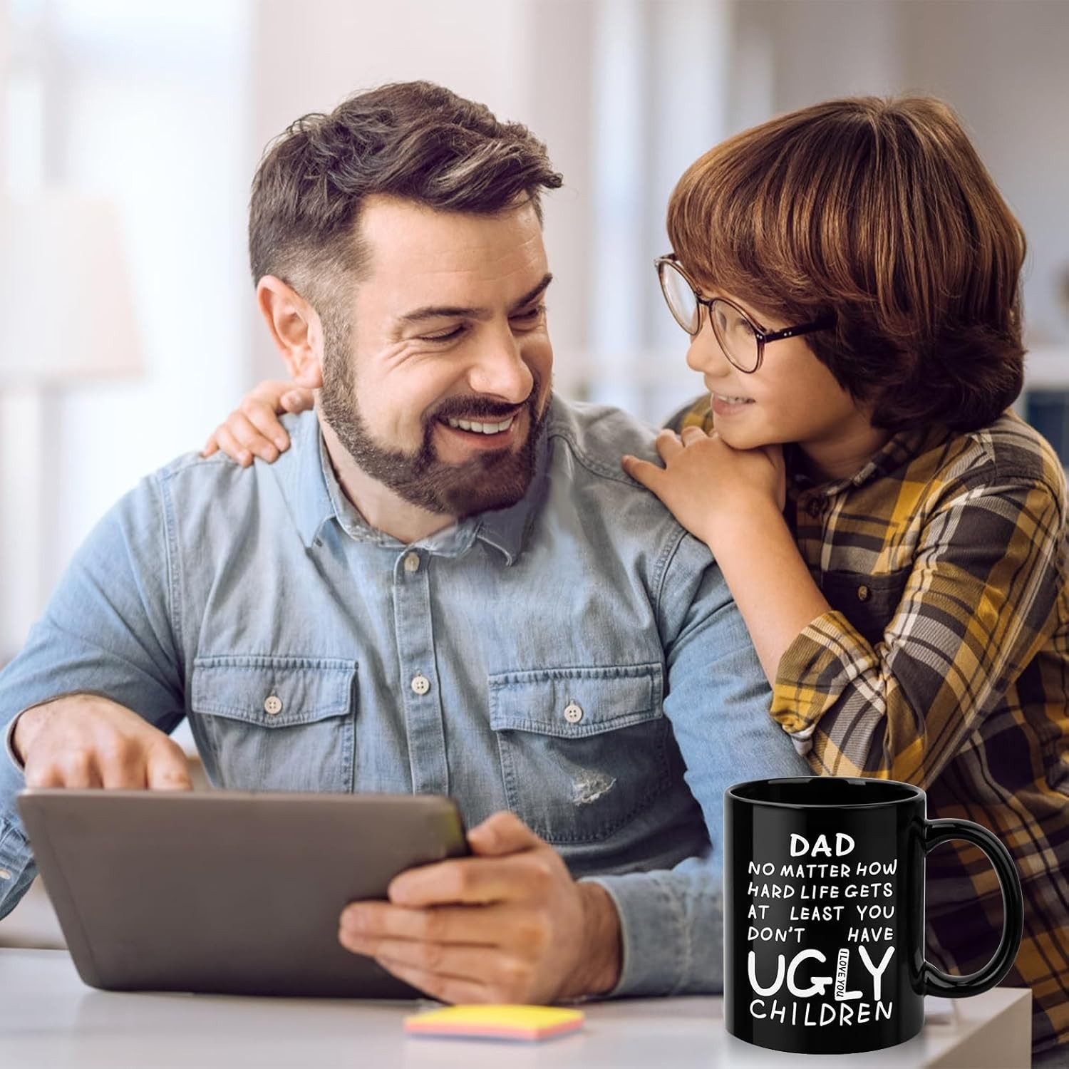 Funny 11oz Black Coffee Mug for Dad | Unique Gift for All Occasions