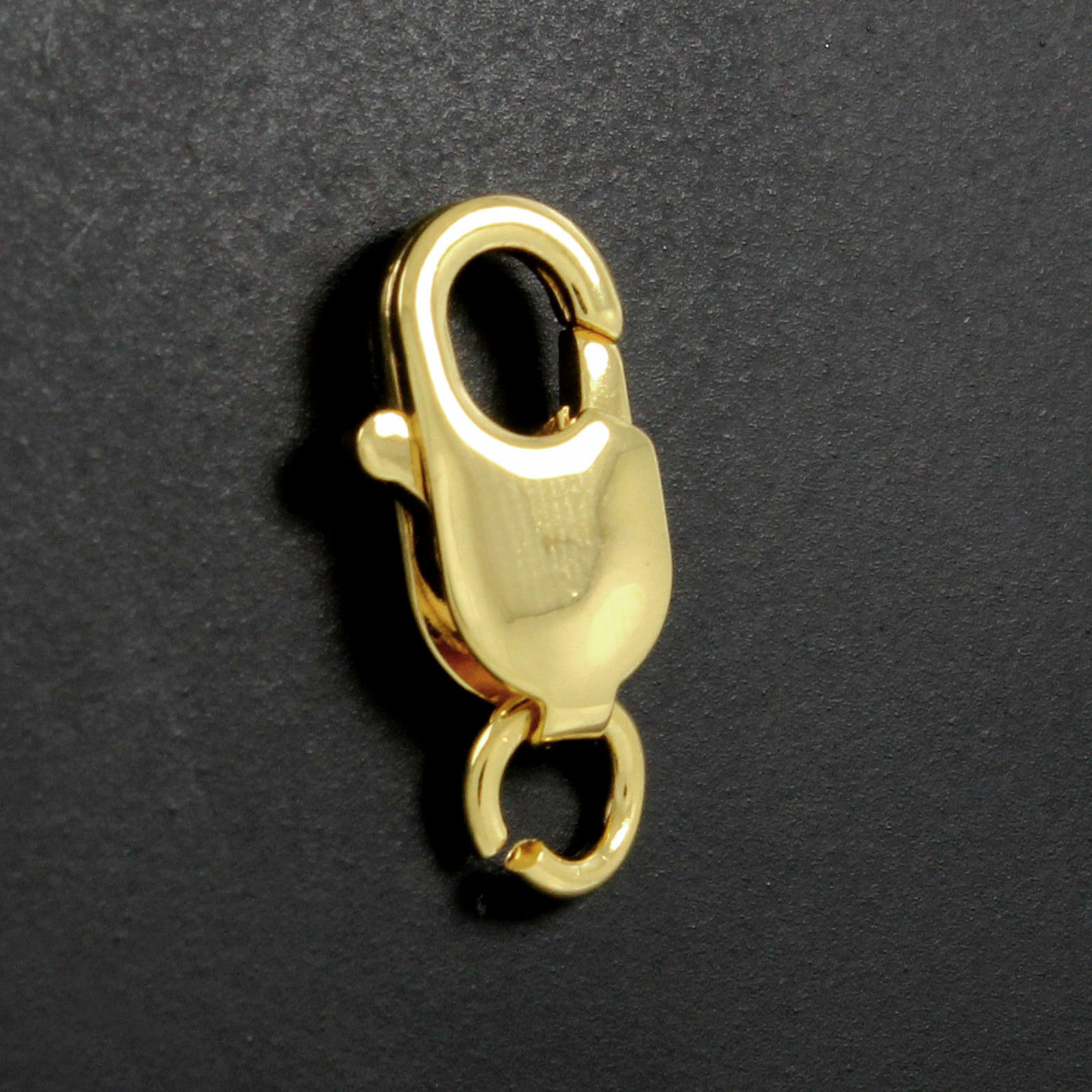 FINDINGS 14K YELLOW GOLD Plated SILVER LOBSTER CLASP