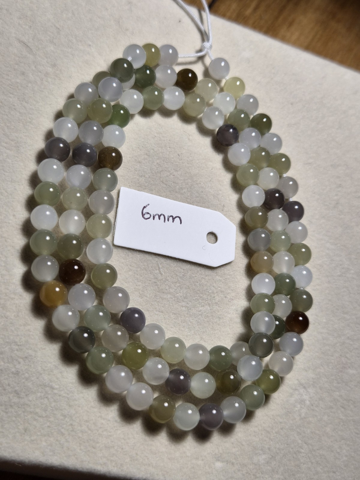 Multi-color Hetian Nephrite Necklace