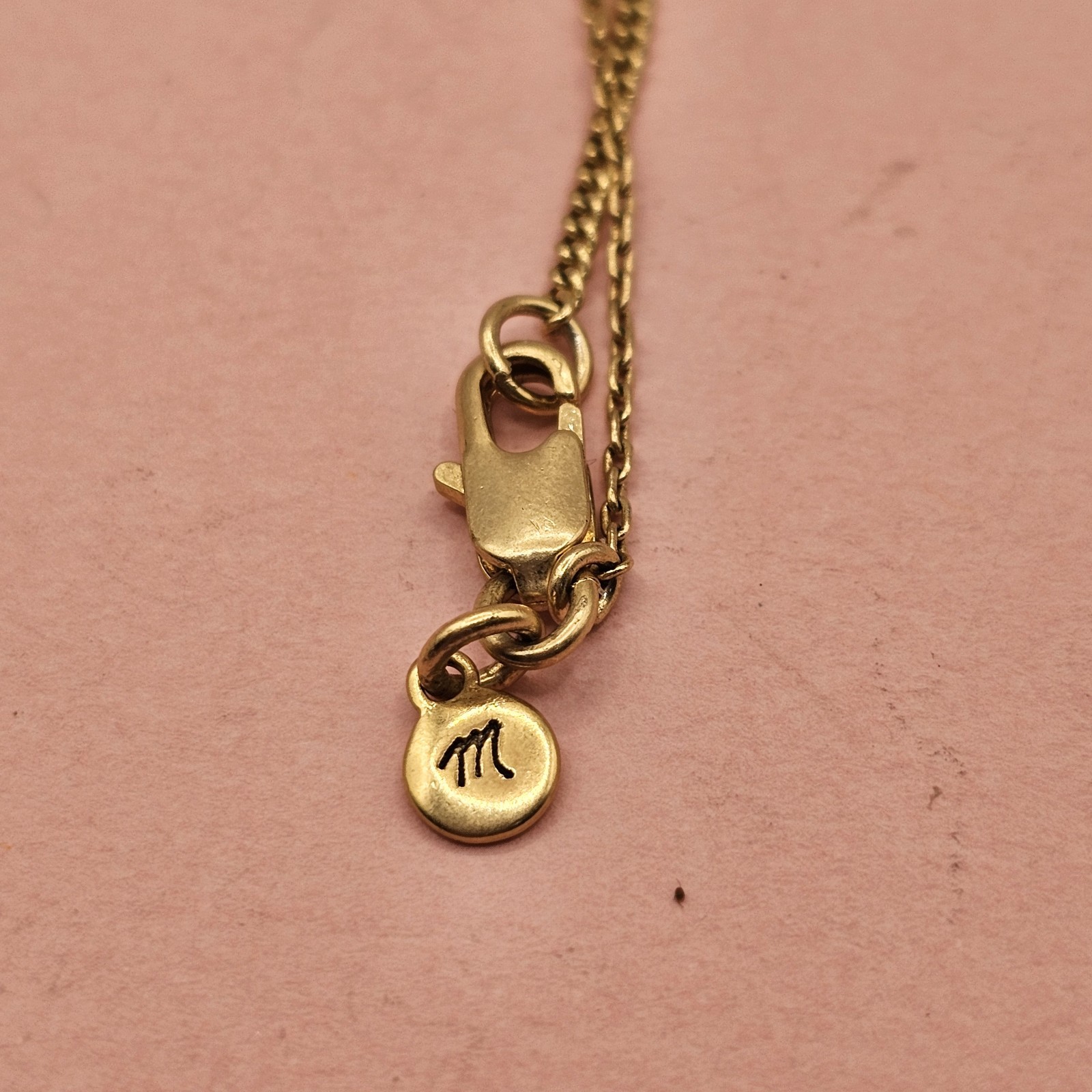Goldtone Designer Necklace Lot 2 Madewell 1 Long Loft Rhinestone