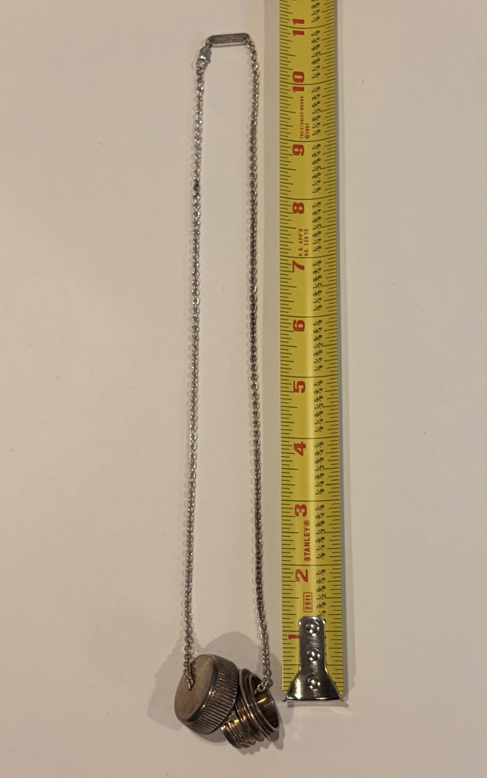 Maison Margiela Line 11 Unisex Silver Chain Bottle Cap Replica Pendant Necklace