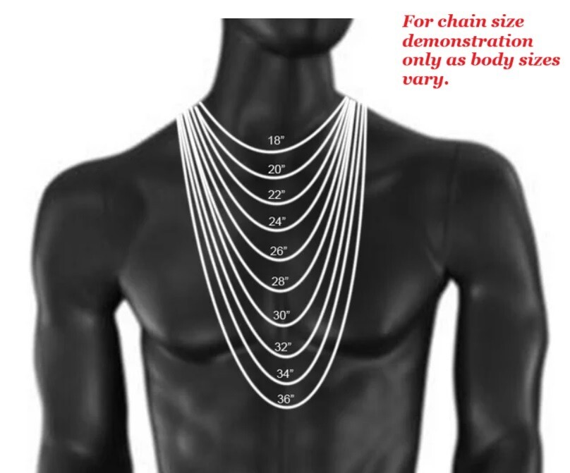 23″ Silver Stainless Steel Military Ball Bead Stylish Dog Tag Chain Clasp End