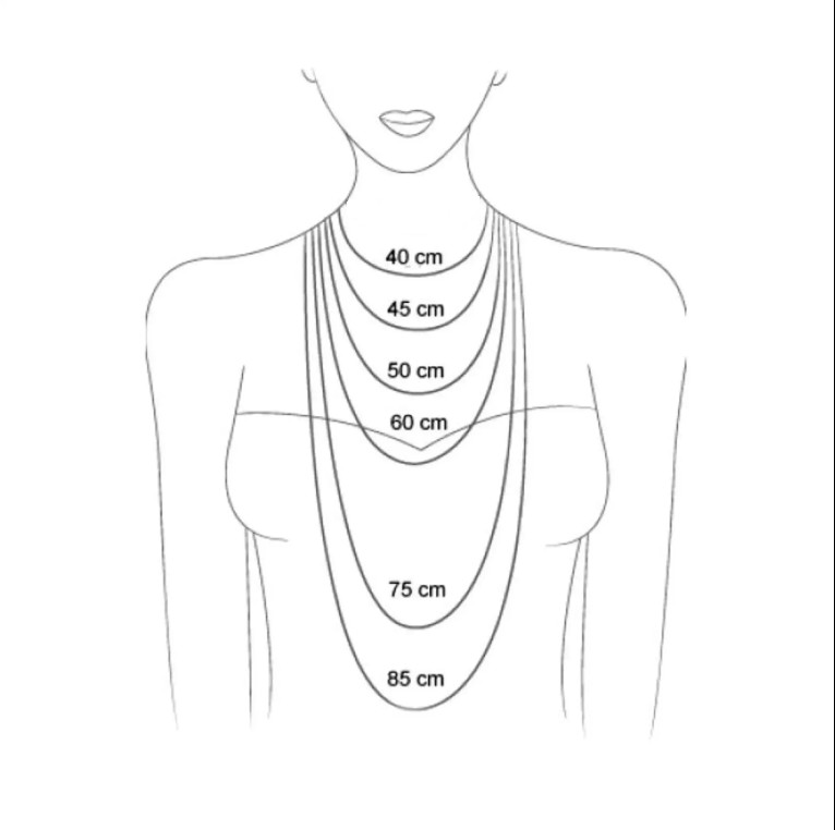 Sterling Silver Trace Chain Women Necklace | 16″/18″/20″/22″/24″/26″/28″/30″