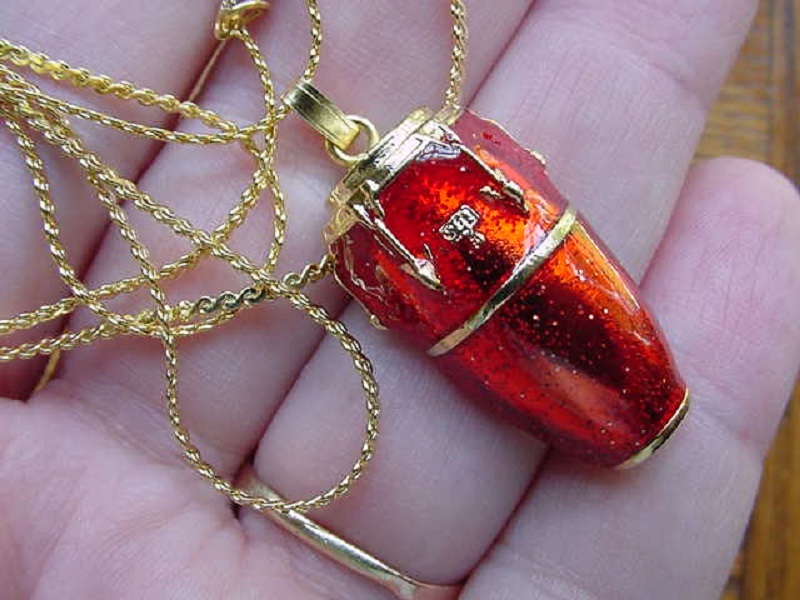 (M-317-C) pick 1 of 11 colors CONGA DRUM PENDANT jewelry NECKLACE drums SALE