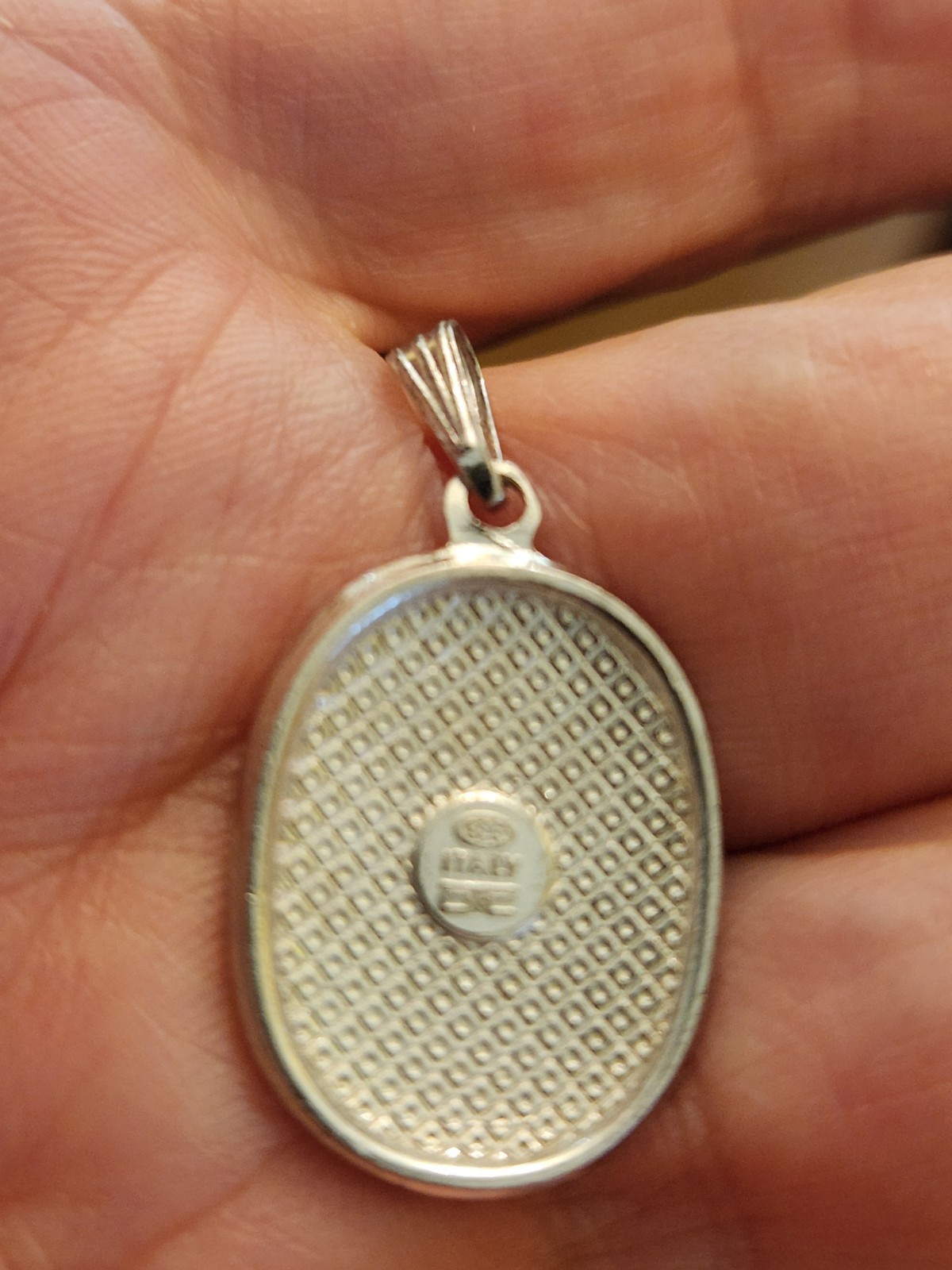 Mother and A child New Pendant Made in 925 Sterling silver Length 32mm