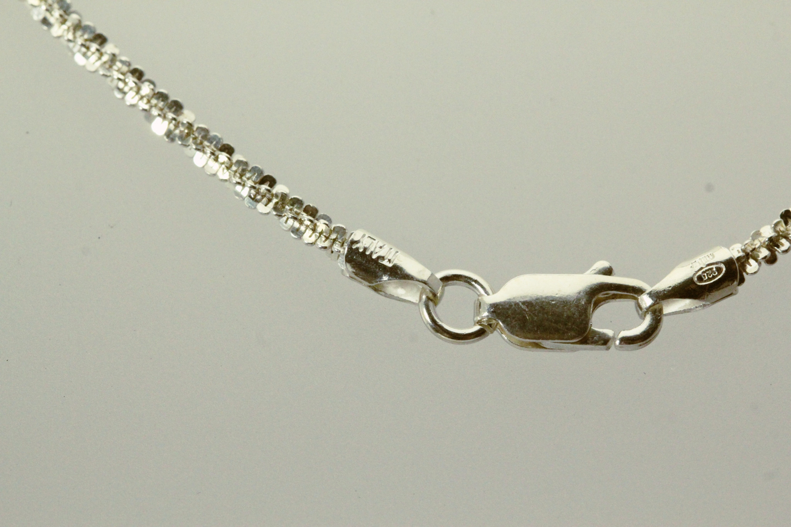 Sterling Silver 925 Margarita 16″ Chain Necklace 4.5 grams (NEC5586)