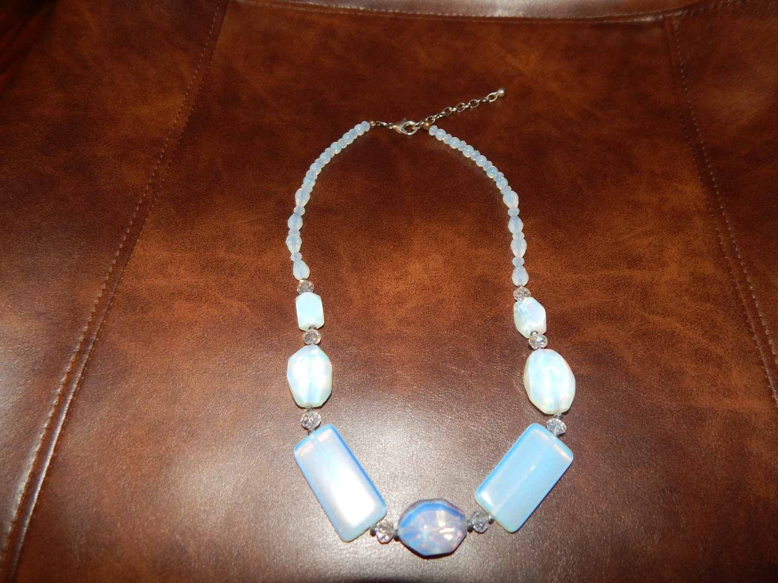 opalite necklace womans (H)