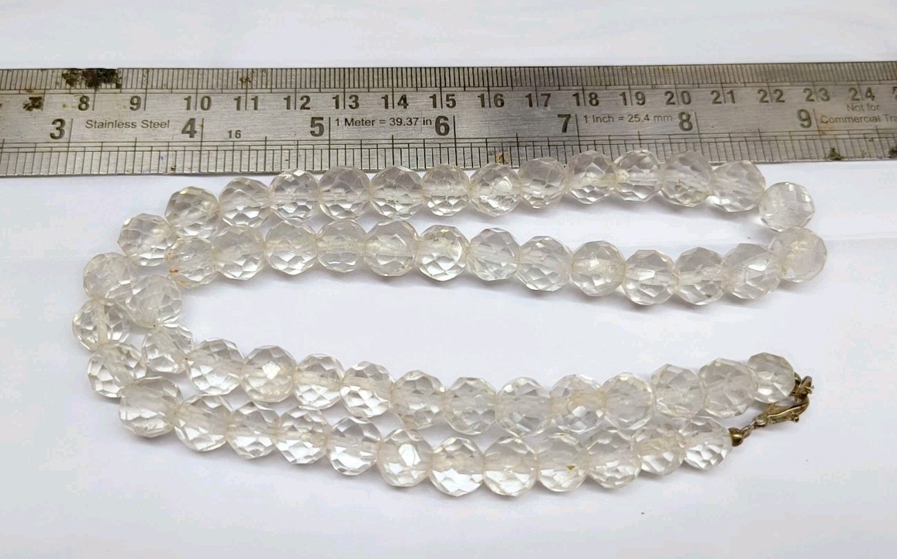 Buy Natural Faceted Crystal Beads Necklace