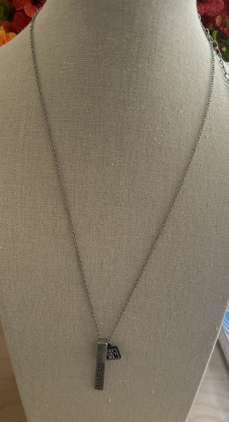 Why Don’t We Band Silver Necklace Jonah Marais Adjustable Chain