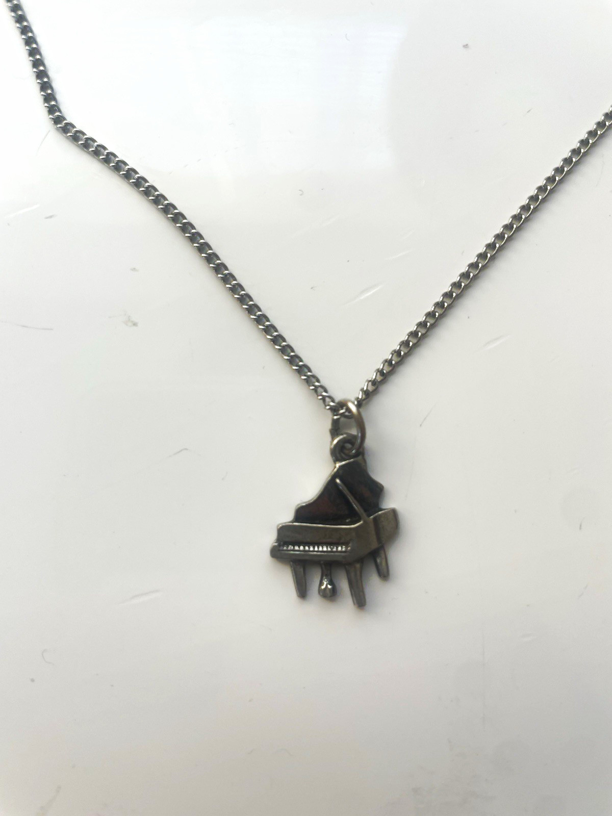Piano necklace with 16 inch chain