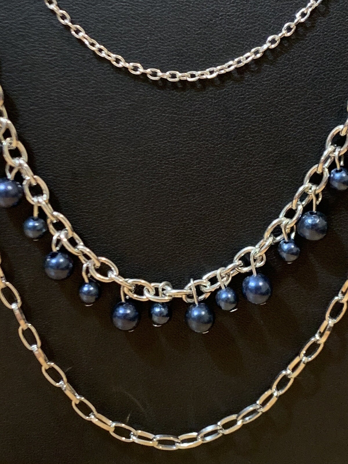 Paparazzi Jewelry ~🔥Pearl Pageant None🔥~ Blue Necklace💥BNWTs