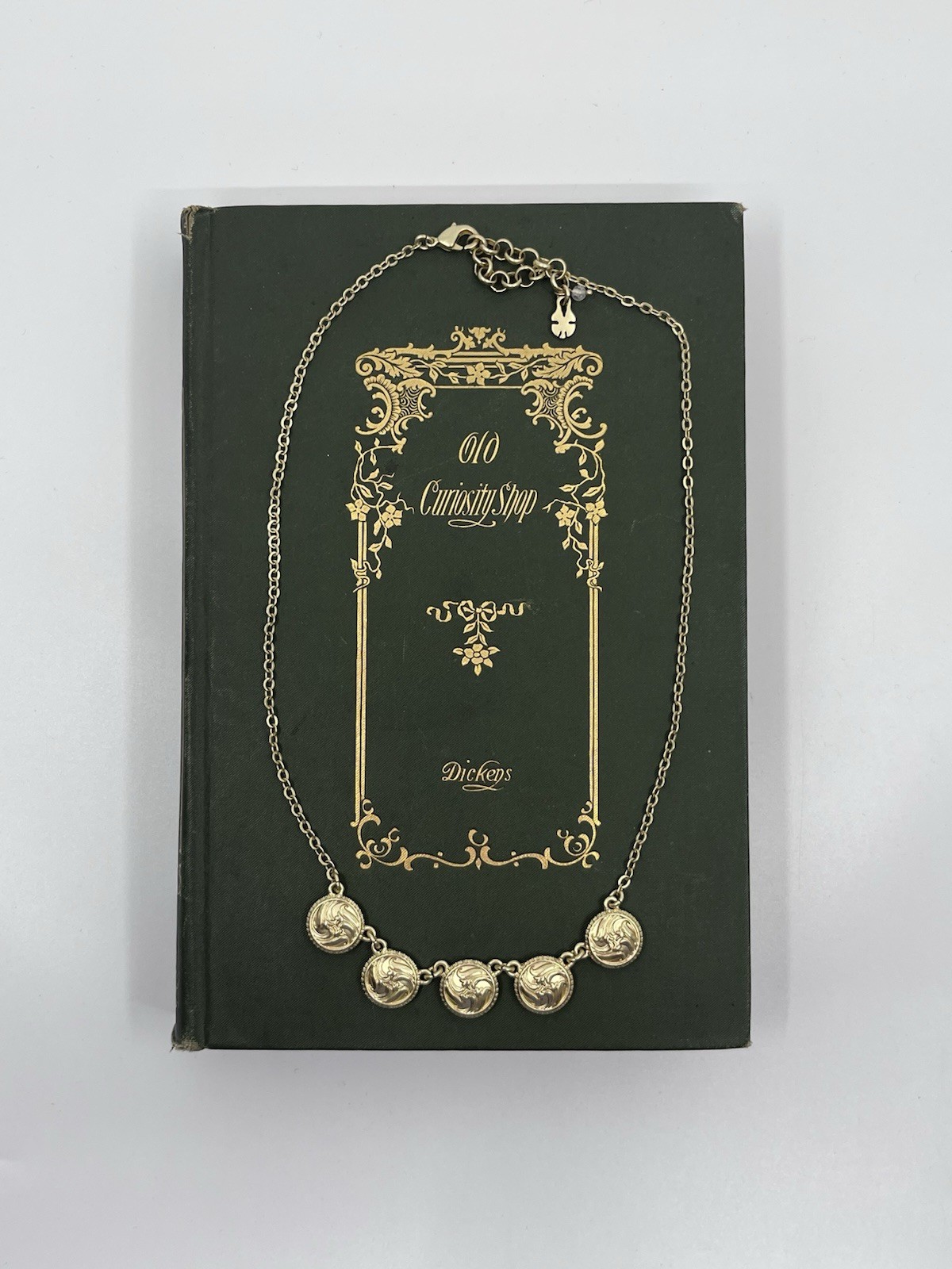 Lucky Brand Art Nouveau Style Coin Necklace