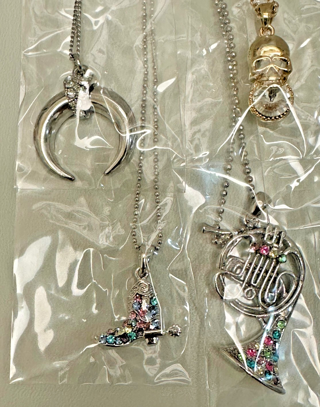 New 20pcs Lot Crystal Charm Pendant Necklaces Jewelry #32 Top Quality