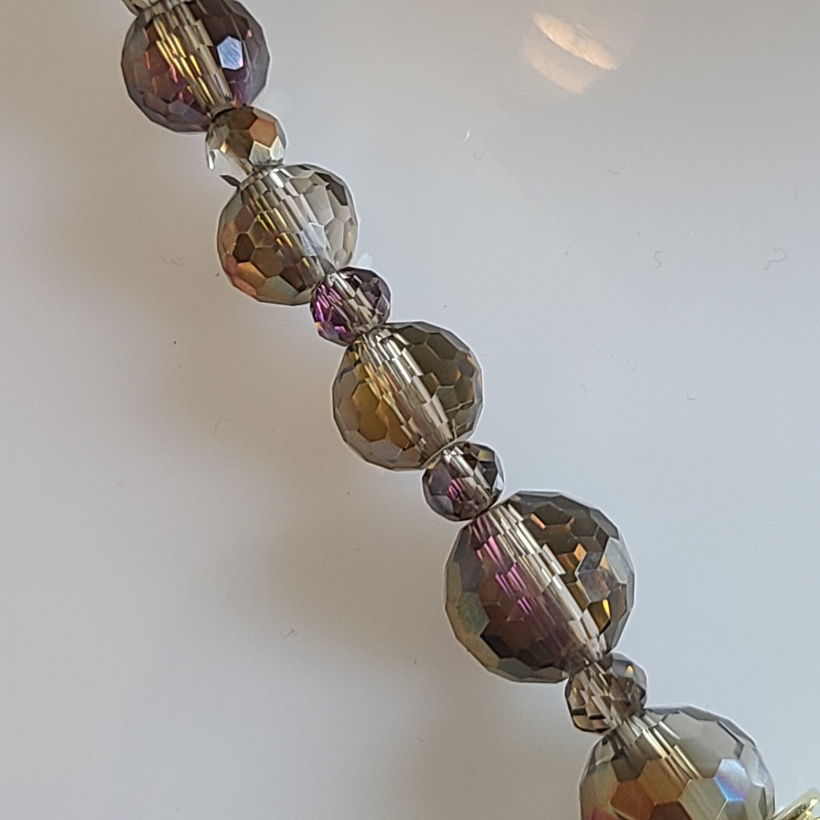 Belle Of The Ball Beaded Mystic Goddess Moon Shadow Strawberry Mag Necklace GT