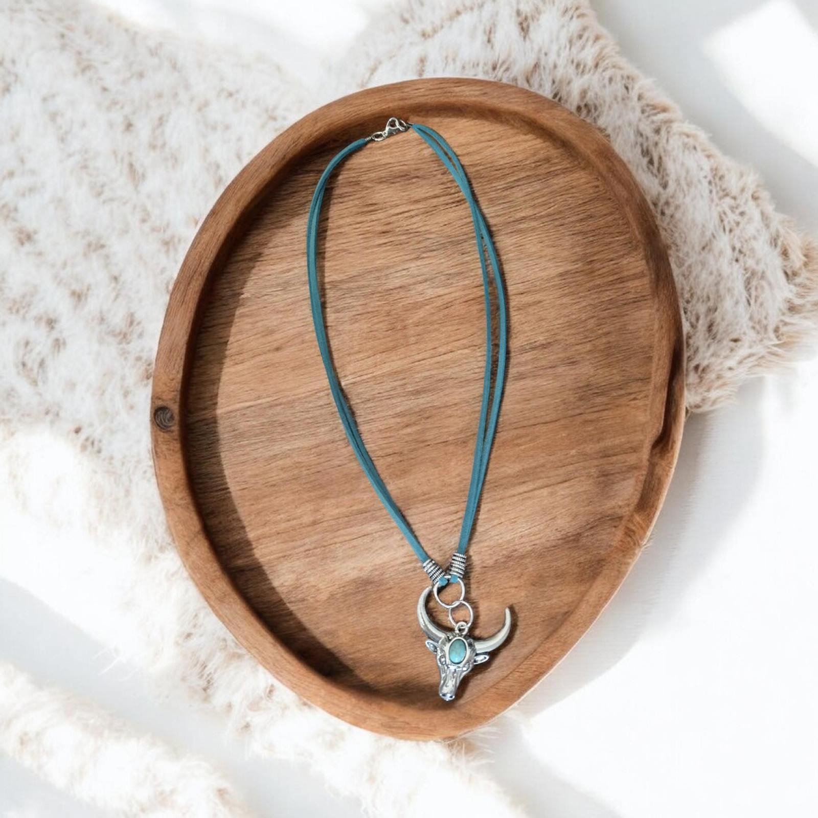 faux leather necklace cord