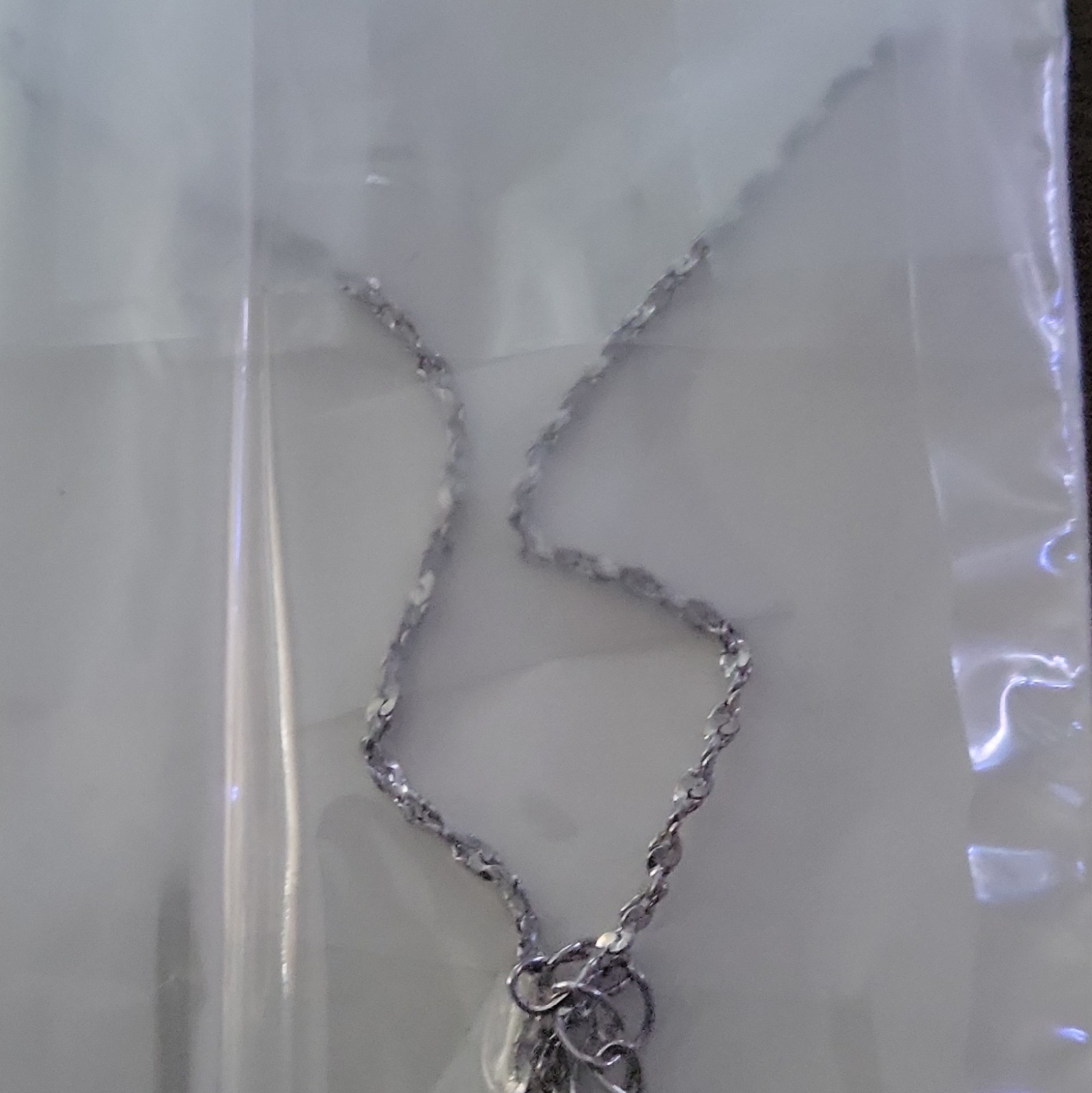 ICING 16in Silver Tone Statement Chain Necklace Blue Round Crystal Stones
