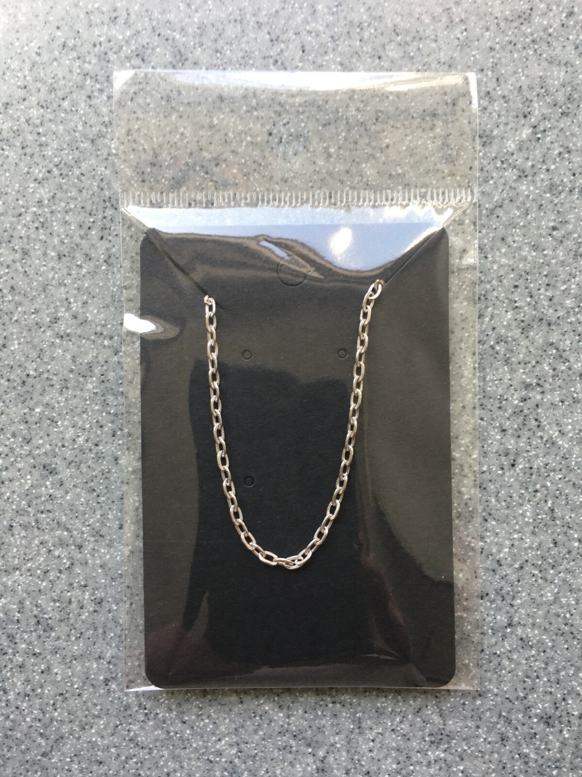 New Stainless Steel Cable Necklace. 18 inch Vintage 2.2 MM Choker Chain Jewelry