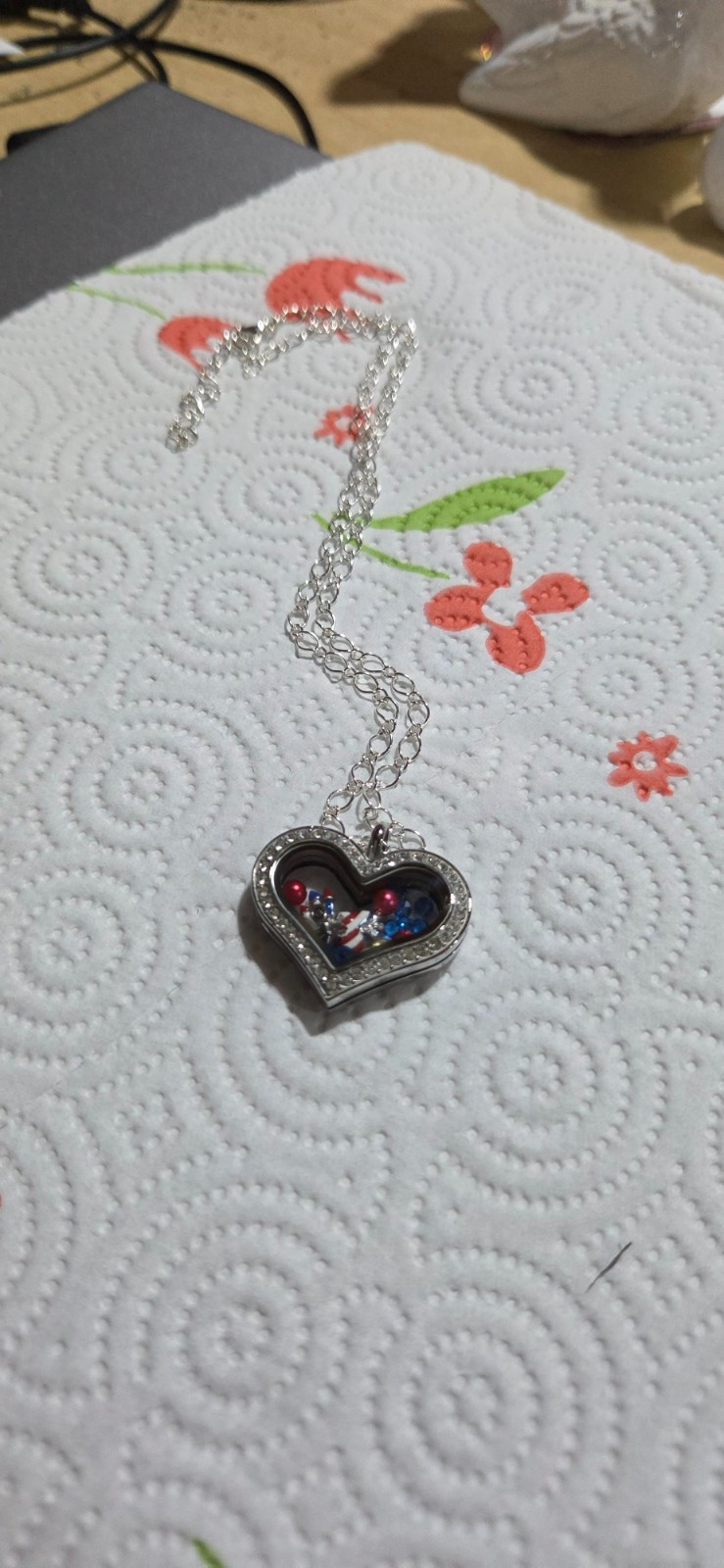 origani owl necklace
