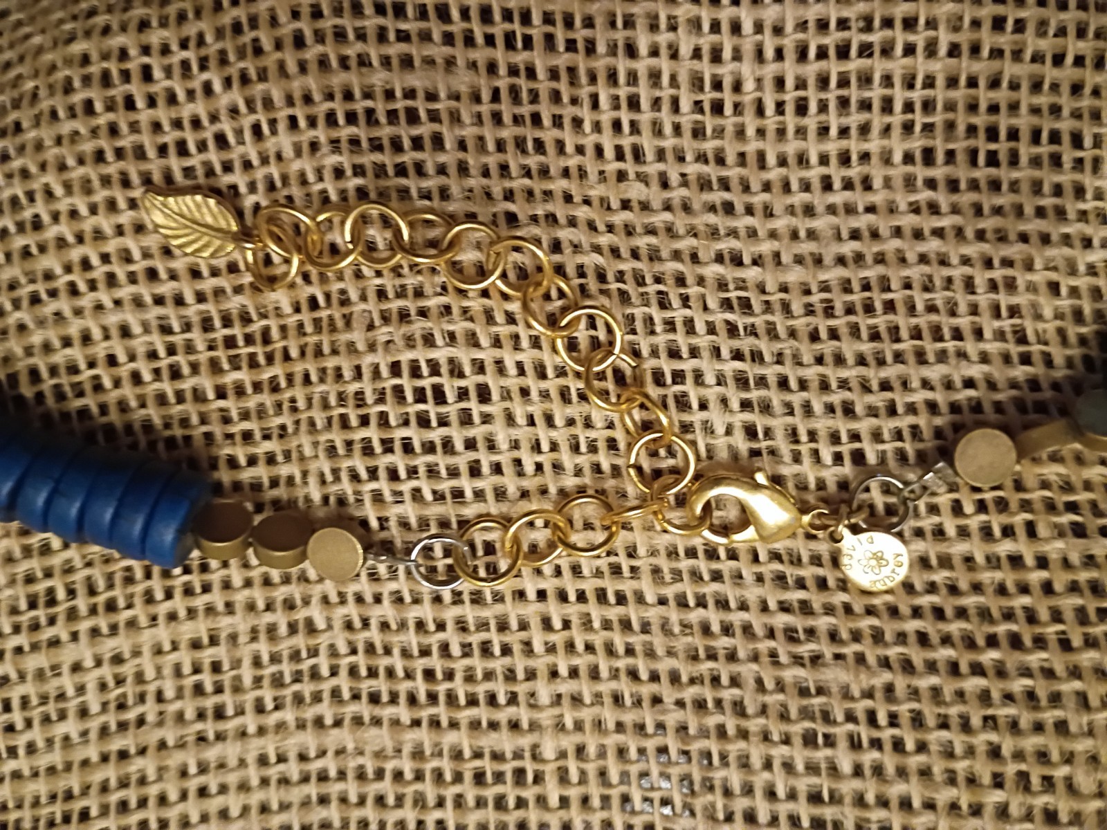 designer David Aubrey Tassel Necklace