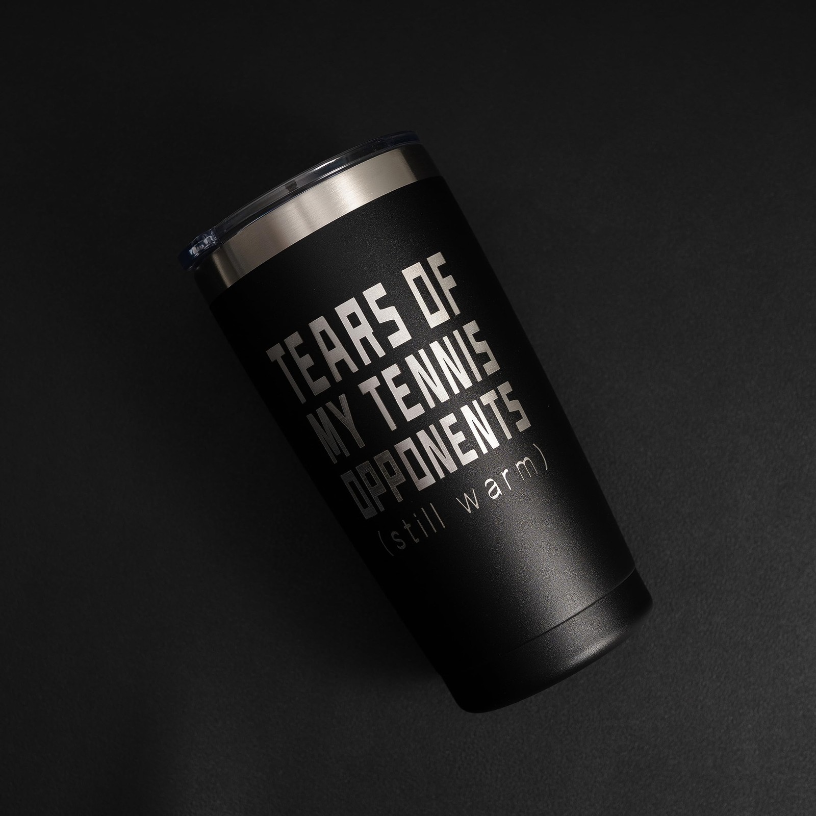 ARIABLE Tears of My Tennis Opponents Tumbler Sports Player Gifts, Gifts for T…