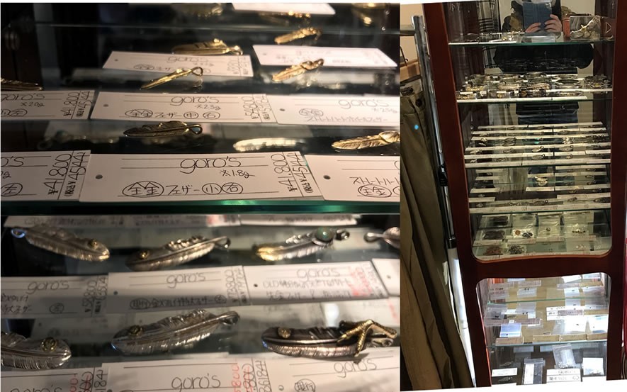 goro’s Thick Horn Eagle Hook Silver Chain [50cm] [260601014]