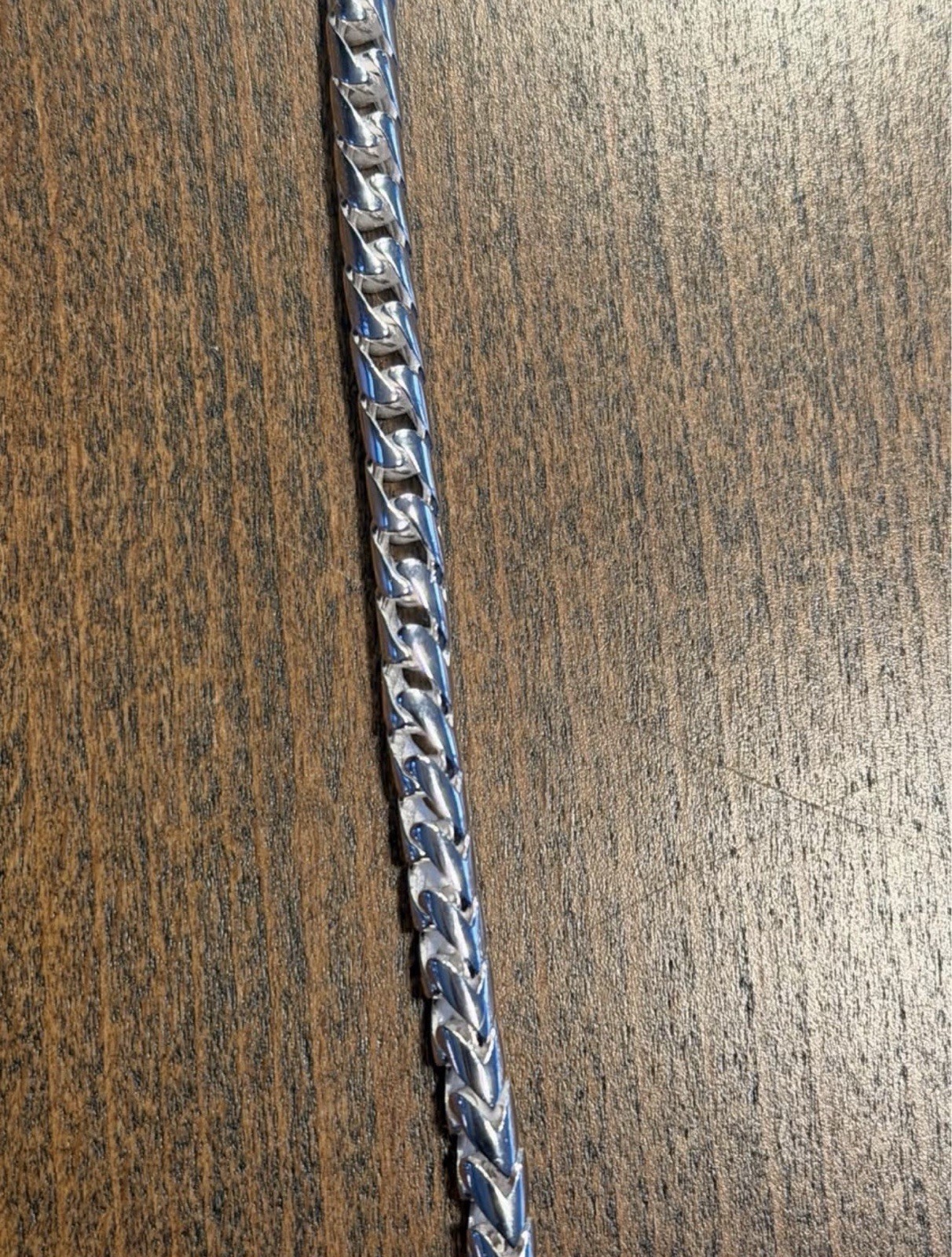5mm 20” 925 Sterling Silver Harlembling Franco Chain With Box Lock – New