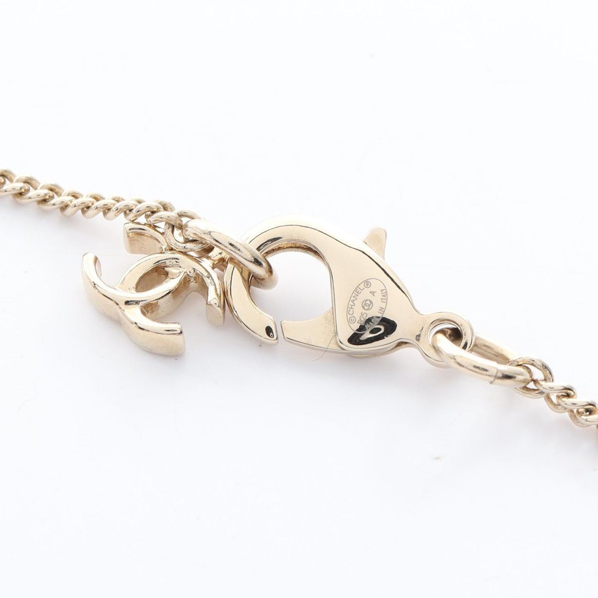 CHANEL Coco Mark Star Necklace Pendant Color Unplanned One Size Used
