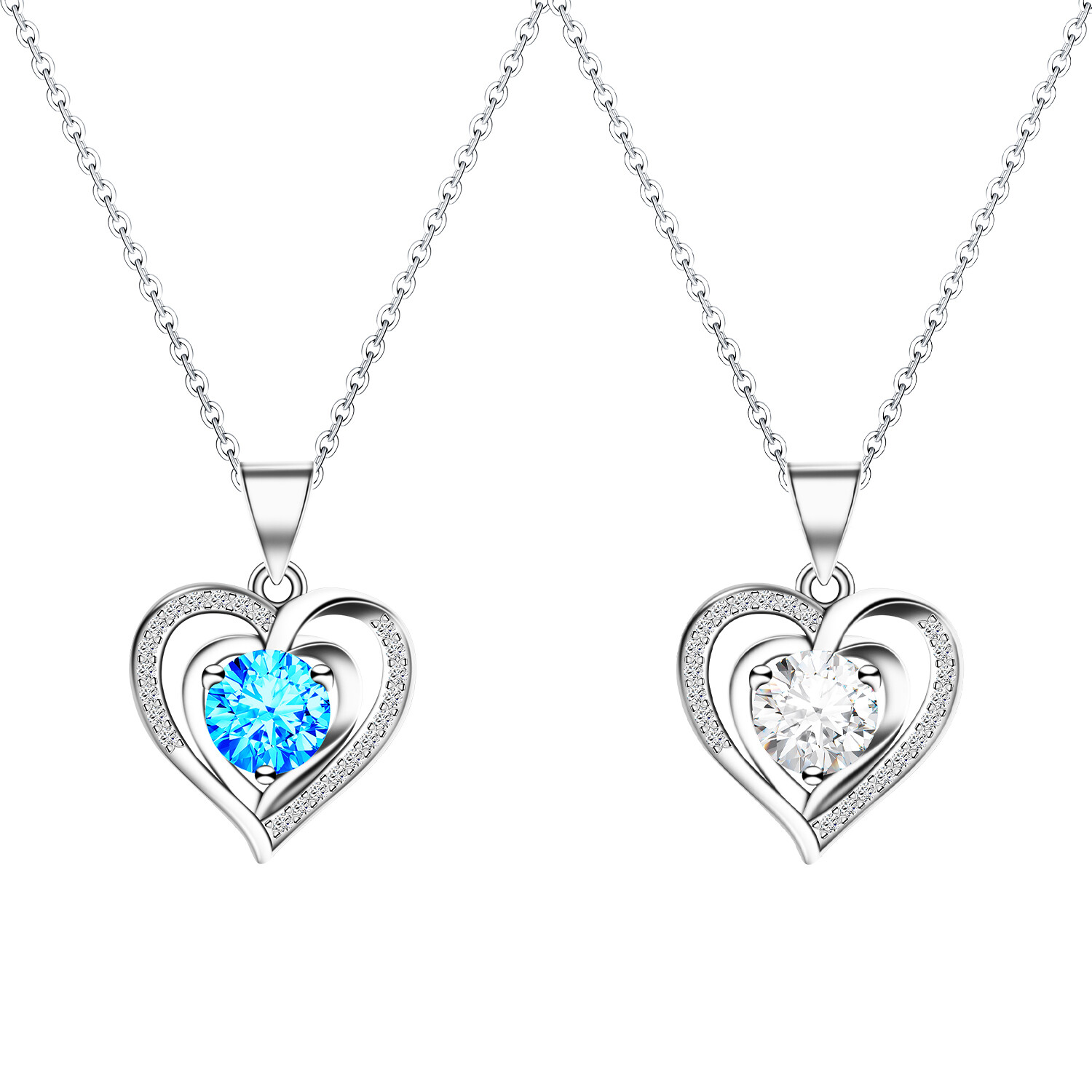 Valentine’s Day Gifts Her Girlfriend Preserved Real Rose and Red Rose Necklace