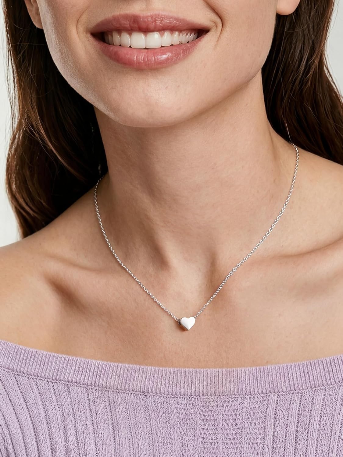 Hypoallergenic Sterling Silver Butterfly/Moon Necklace – Perfect Everyday Wear