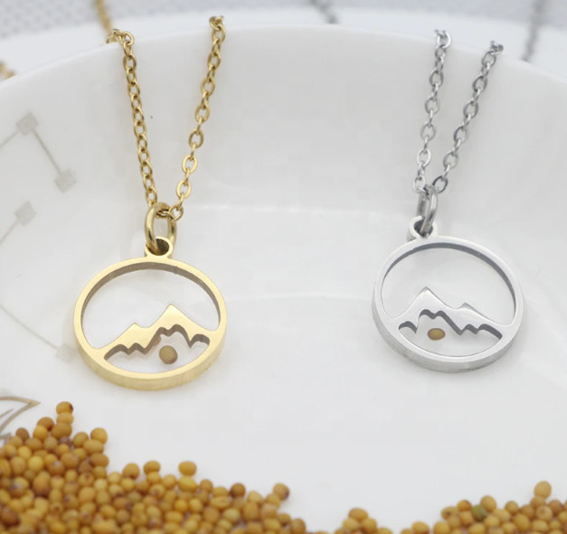 Matthew 17:20 Faith of a Mustard Seed Move Mountains Chain or Keychain Necklace