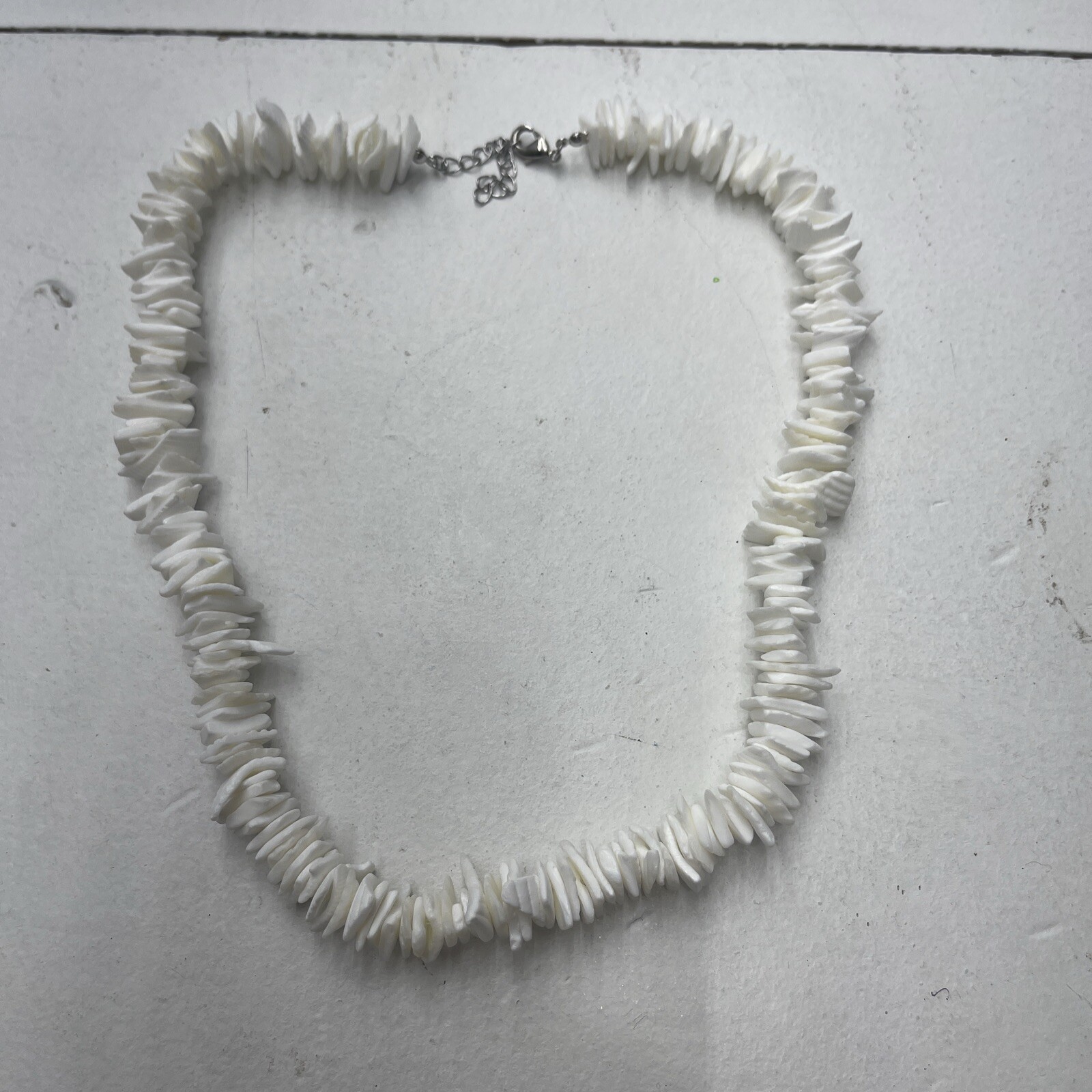 White Puka Shell Necklace Unisex Adults