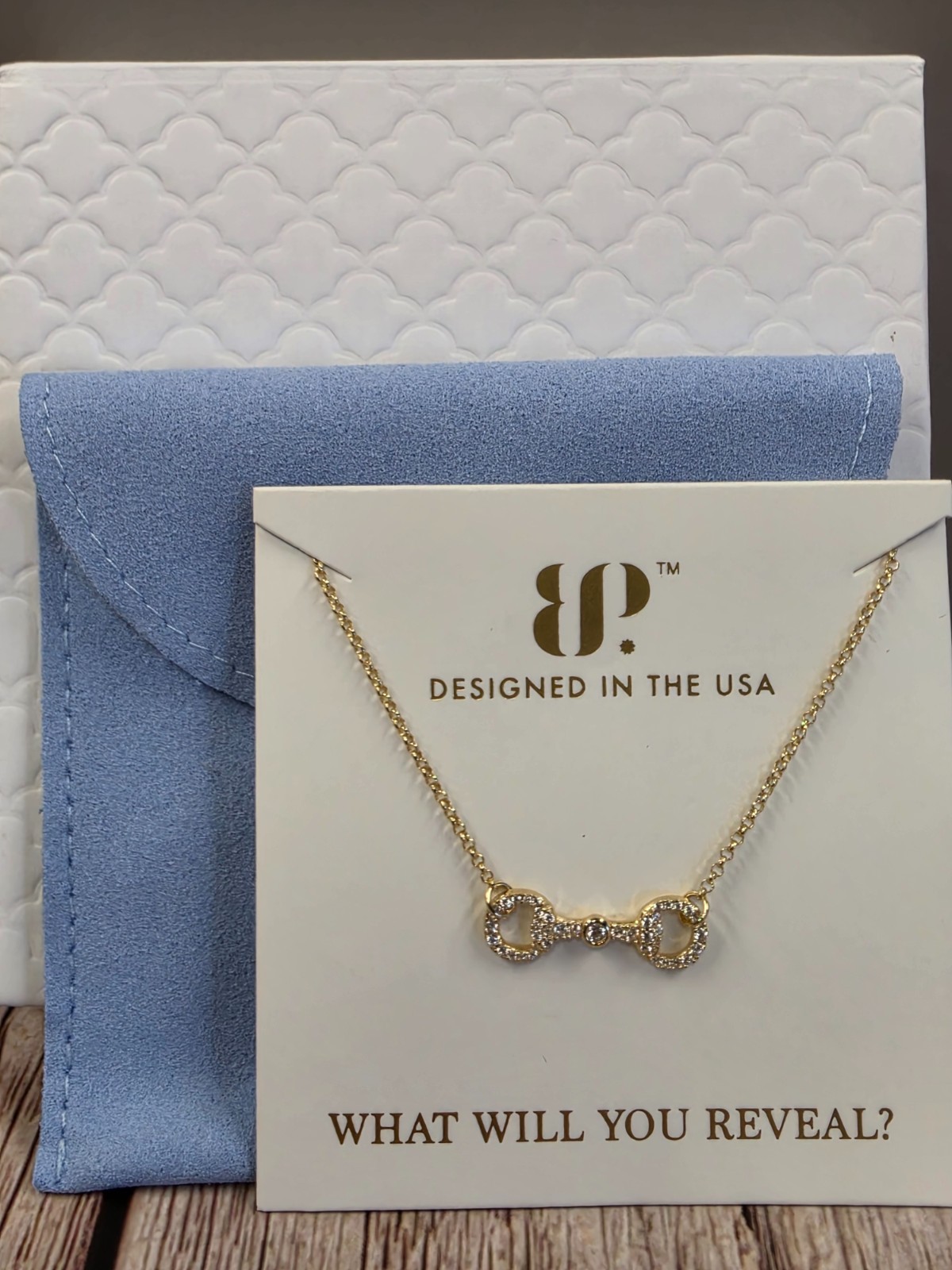 Bomb Party Sterling Club Vermeil “Designer Details Necklace” .925 Sterling