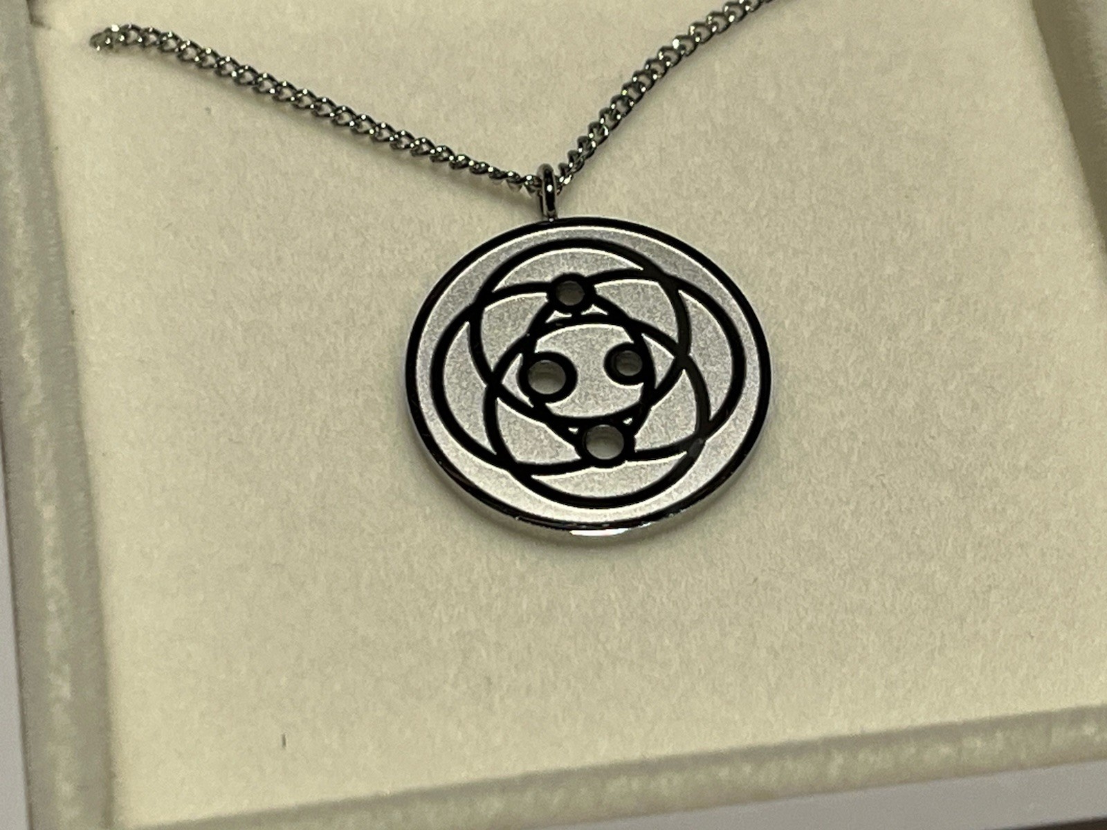 Harmoni EMF Pendant Protection Necklace Stainless Steel Small 20mm Set of 2 !