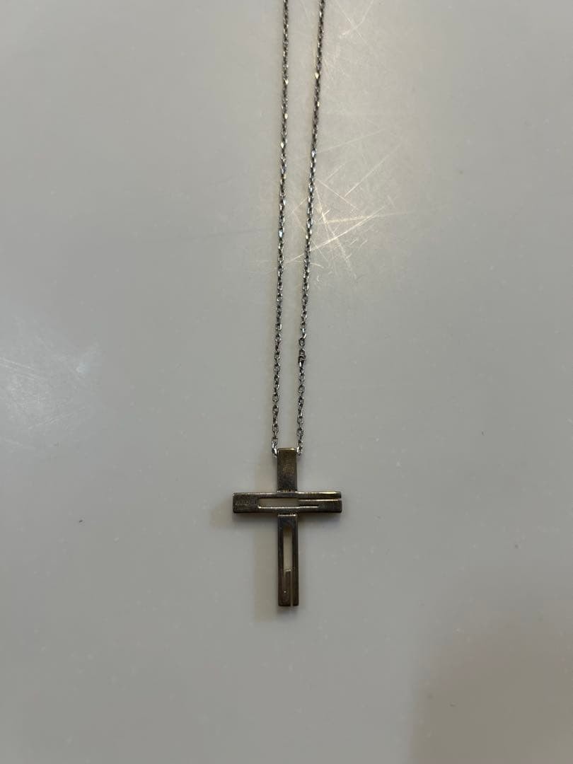 ︎GUCCI Cross Necklace Excellent︎