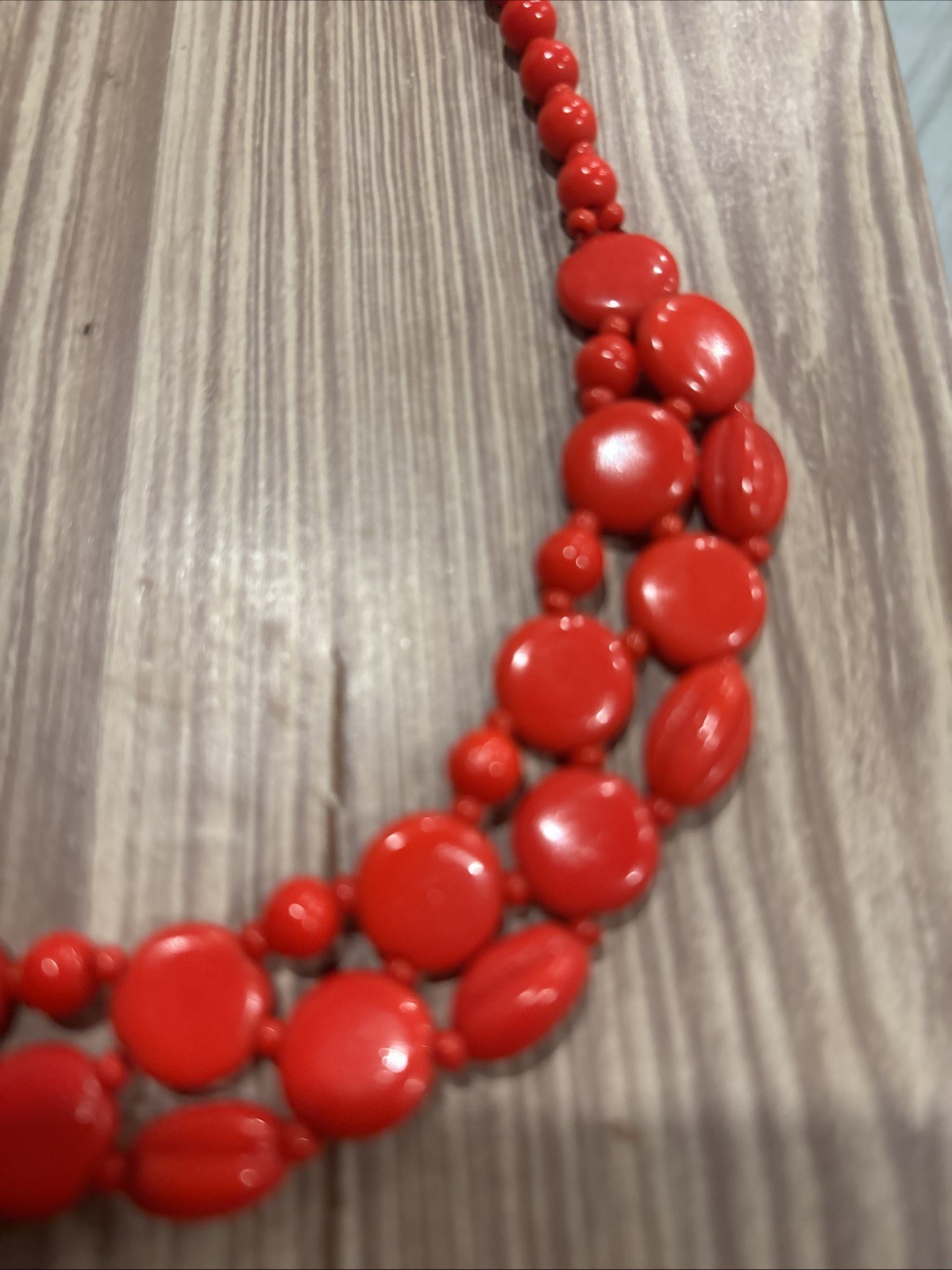 V Pretty Orange Color Necklace, Fashion Jewelry Necklace For Women And Girls
