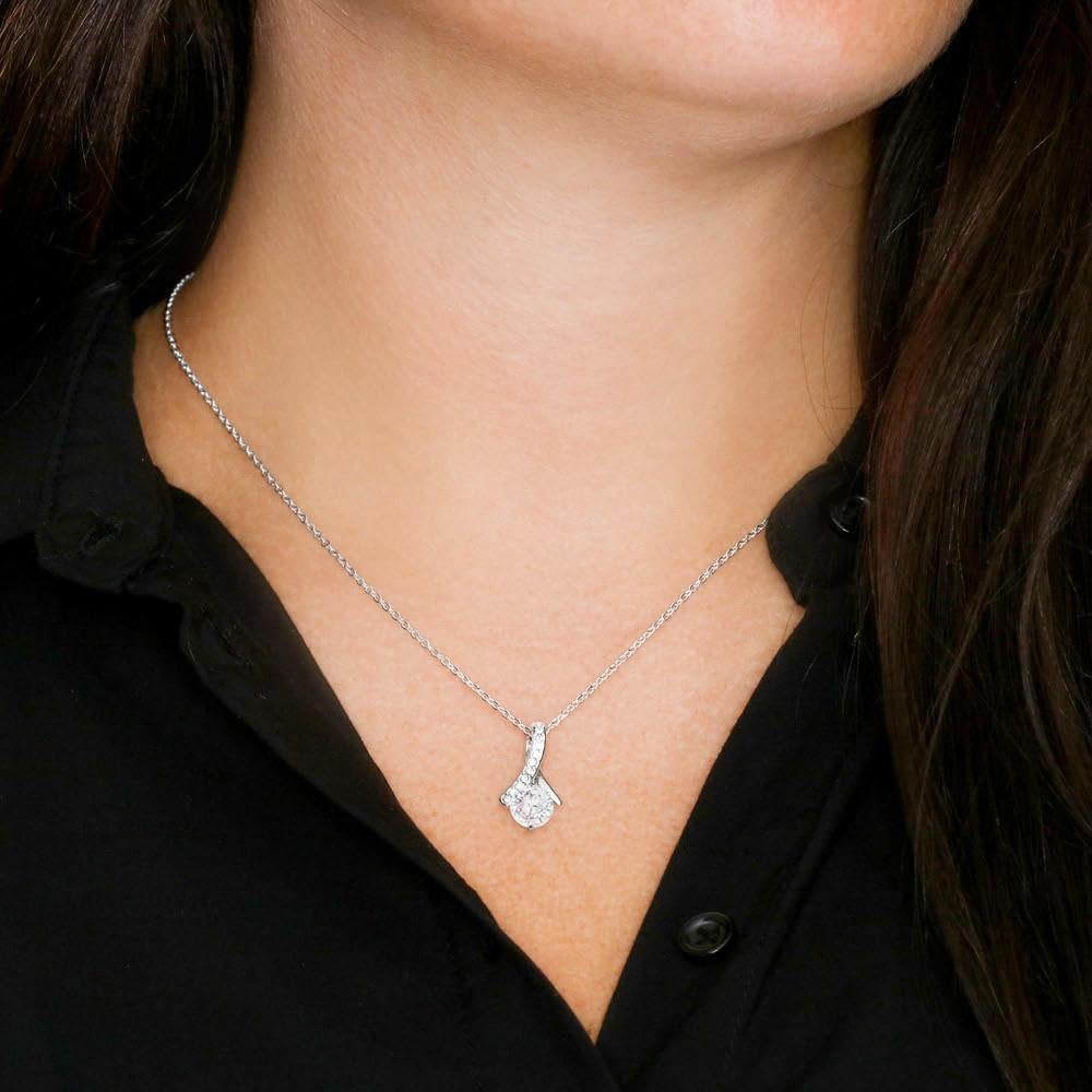 LIU JUN To My Daughter Necklace – Birthday, Christmas, New father-daughter