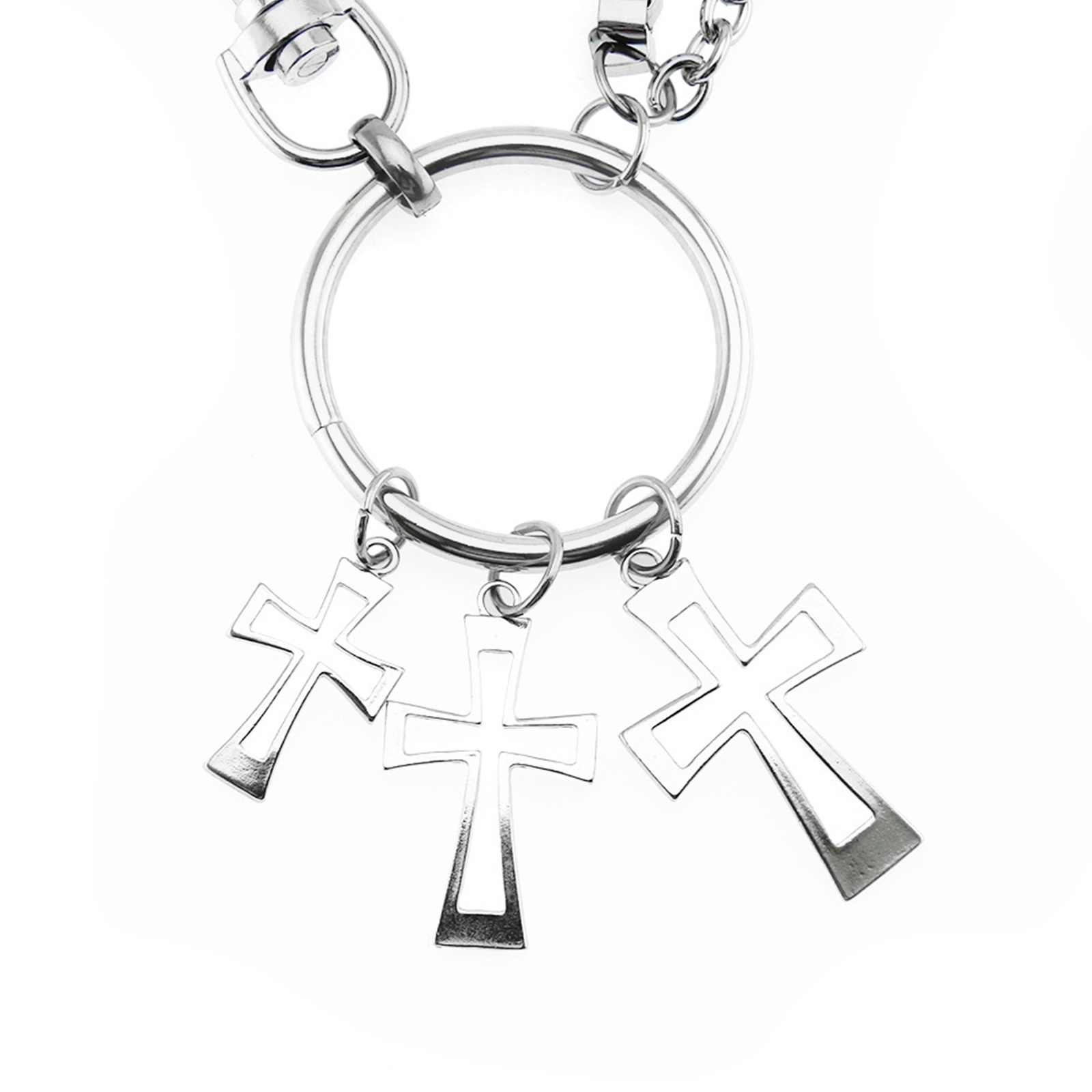 Unisex Hip Hop Punk Chains Goth Chain for Trousers Pants Jeans Biker US
