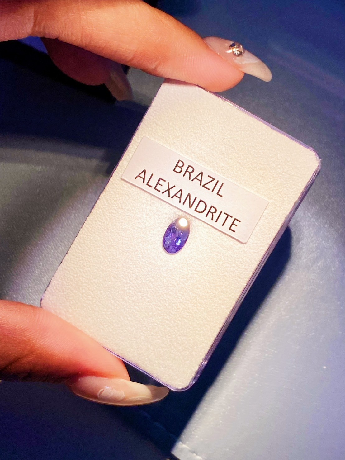 [jerseychou] Natural alexandrite 0.92ct,Brazil