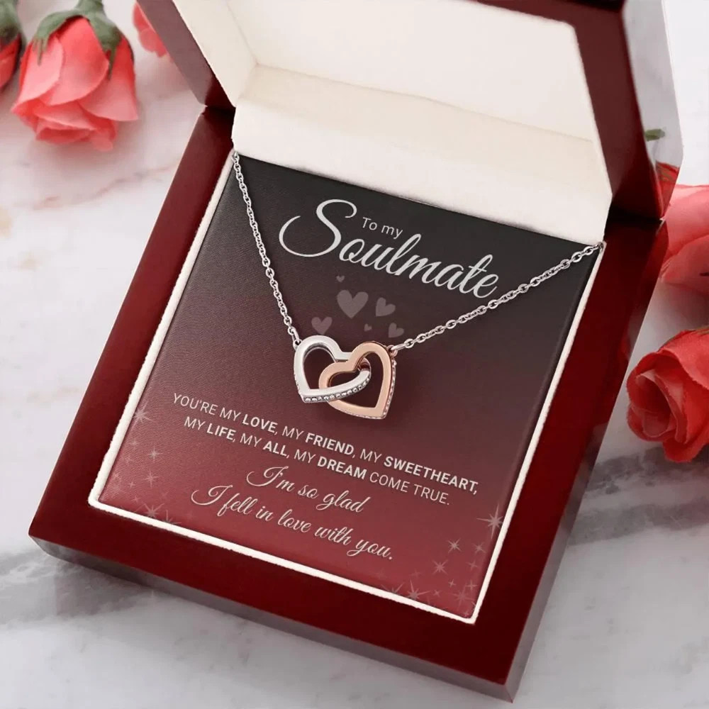 Soulmate Necklace for Women – Anniversary, Birthday – Soulmate Gift For Her