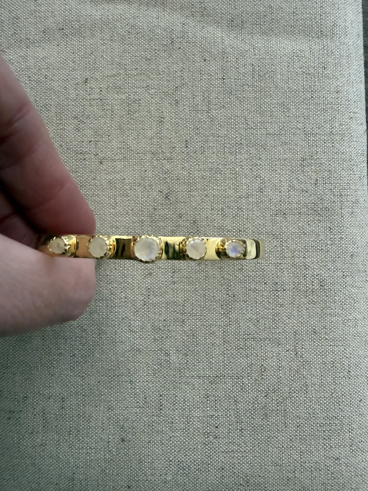 Joya Collection Ronin Cuff Moonstone Bracelet