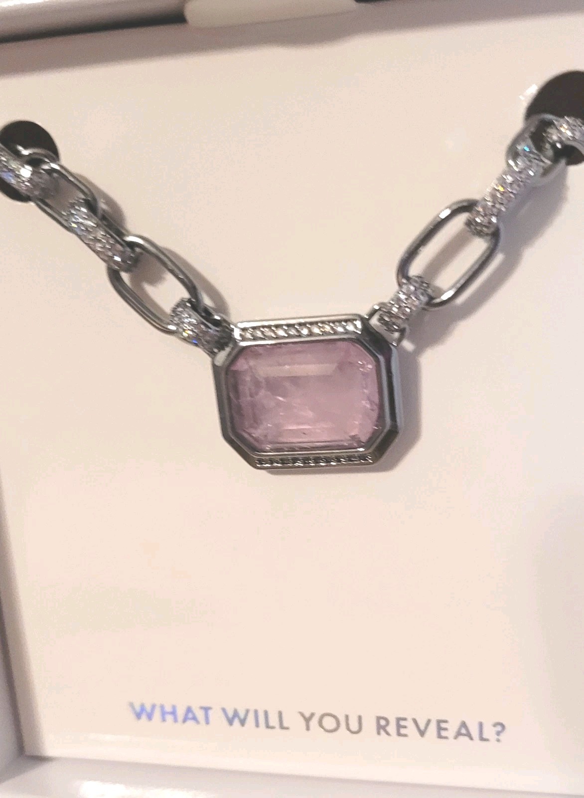 Bomb Party Mental Health Necklace “You are a Reflection of Love” Hematit NK29682