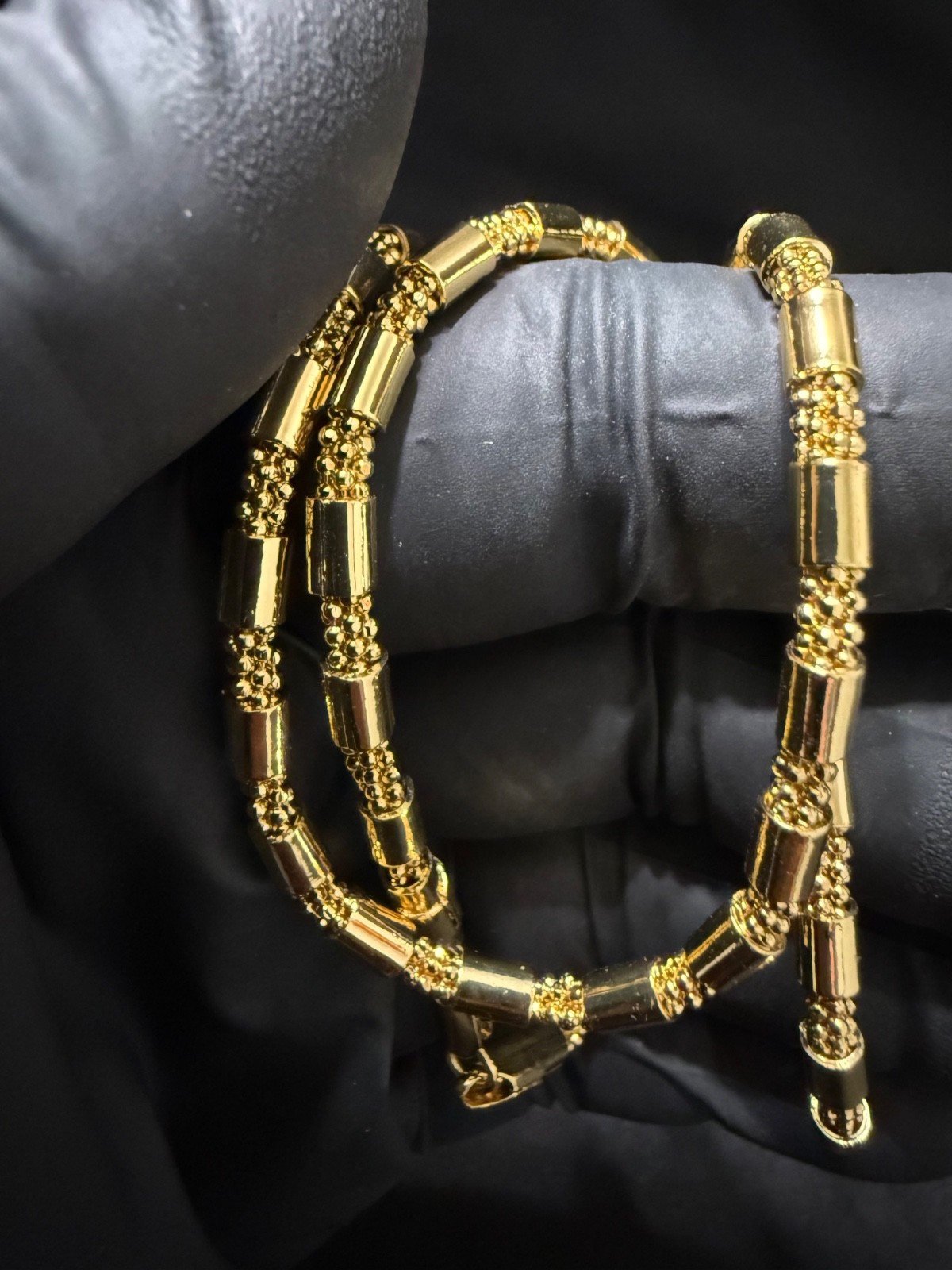 barrel chain necklace 14k gold filled 21 inch 3.5mm lobster clasp