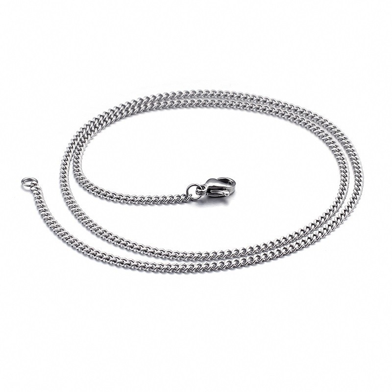 PINK FLOYD Band Emblem Necklace – 1 1/4″ Chrome Steel – 24″ Stainless Chain