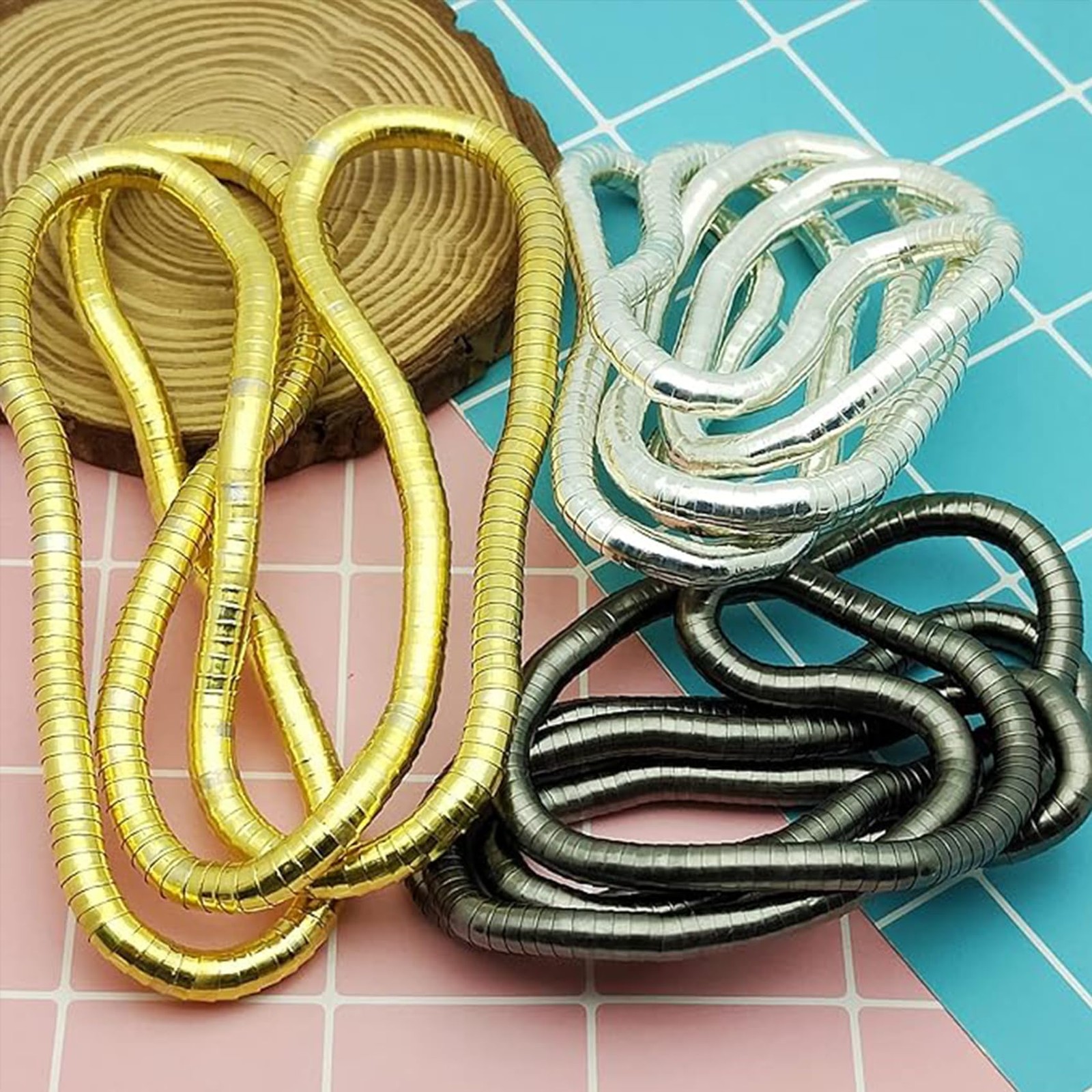 Bendable Snake Necklaces Flexible Random Shape Choker Bracelet Armband Cool S…
