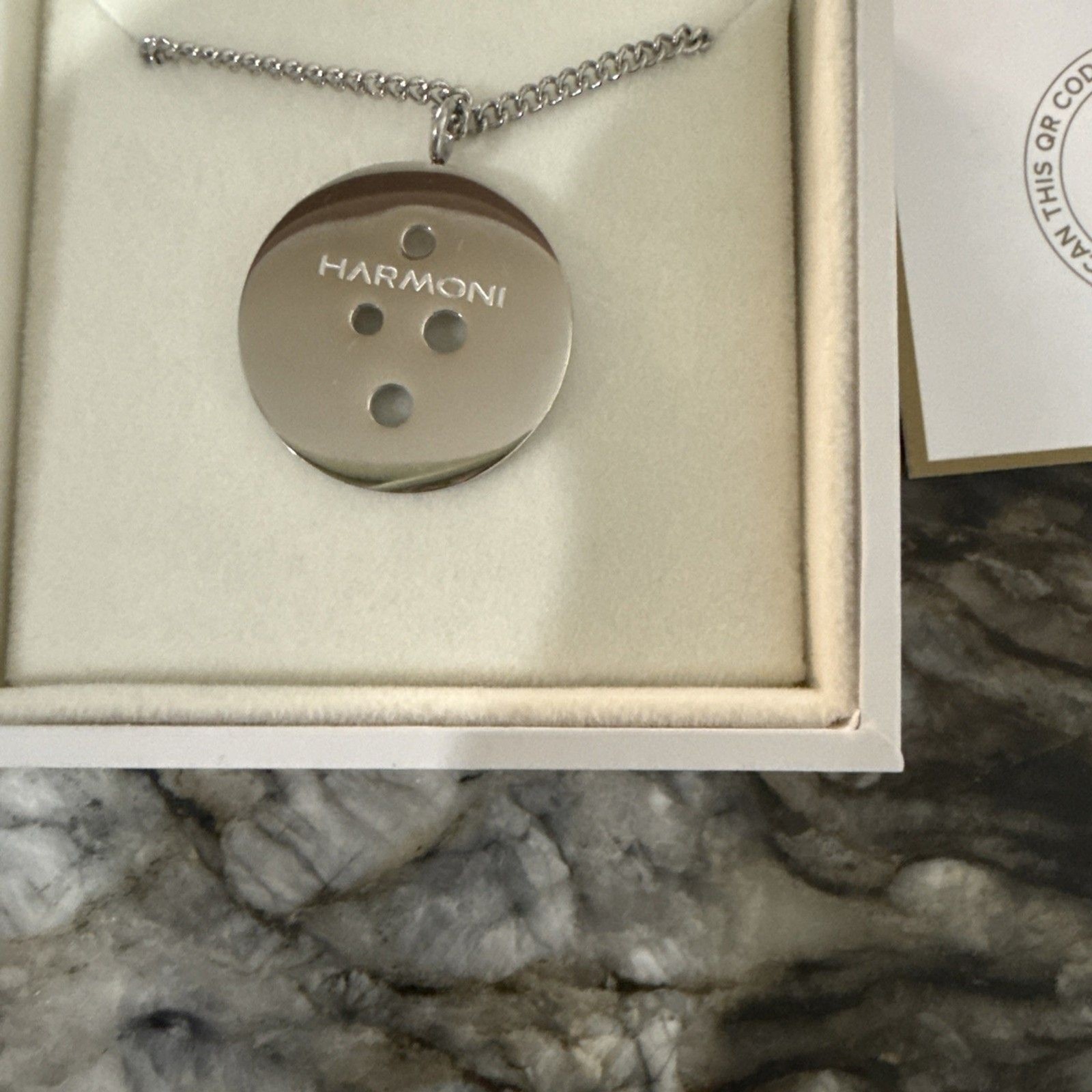 Harmoni EMF Pendant Protection Necklace ~ NEW