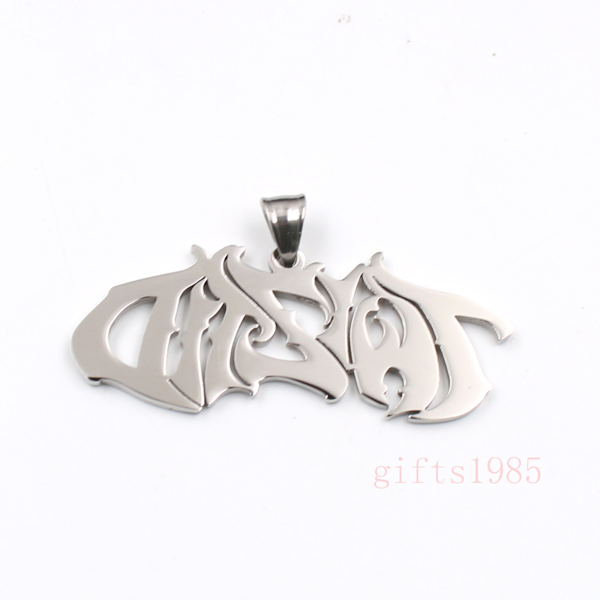 TWIZTID ICP silver Style charm S.steel pandent necklace
