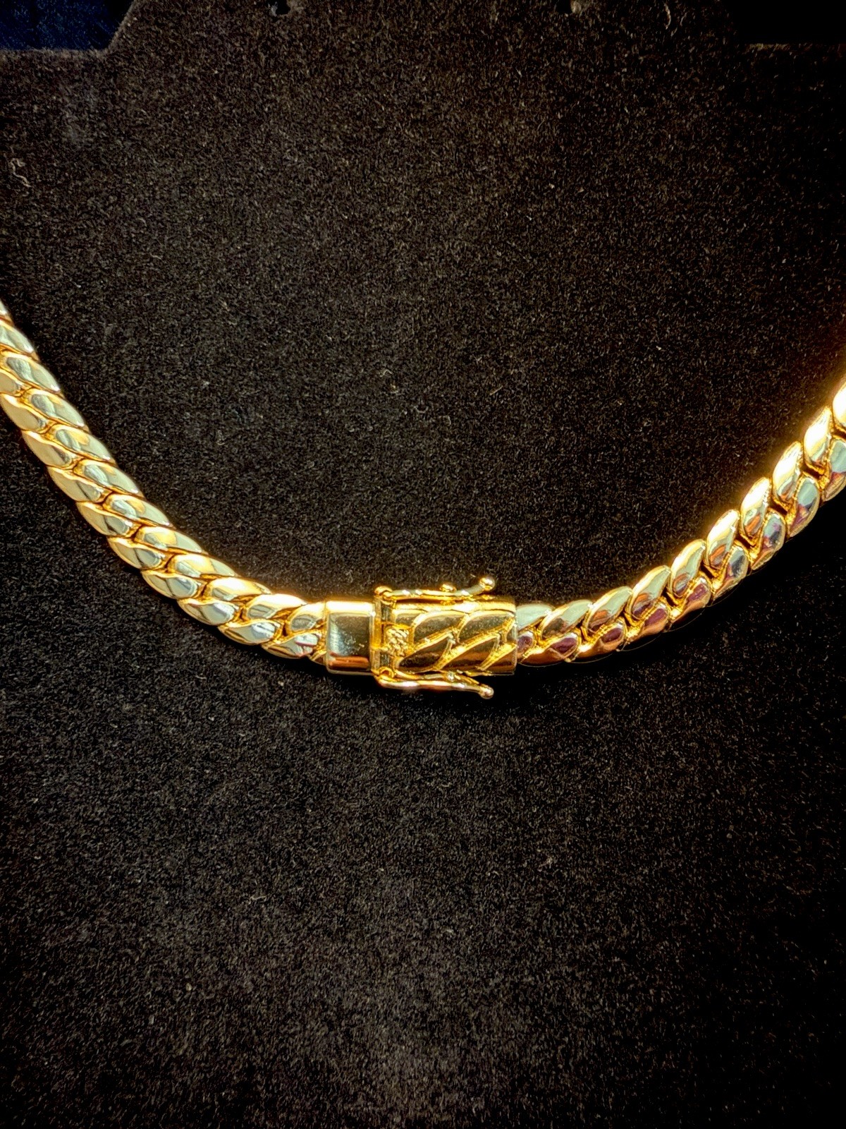 Miami Cuban 14k Stamped Gold Filled 24in 9MM necklace w/ box lock BRAND NEW